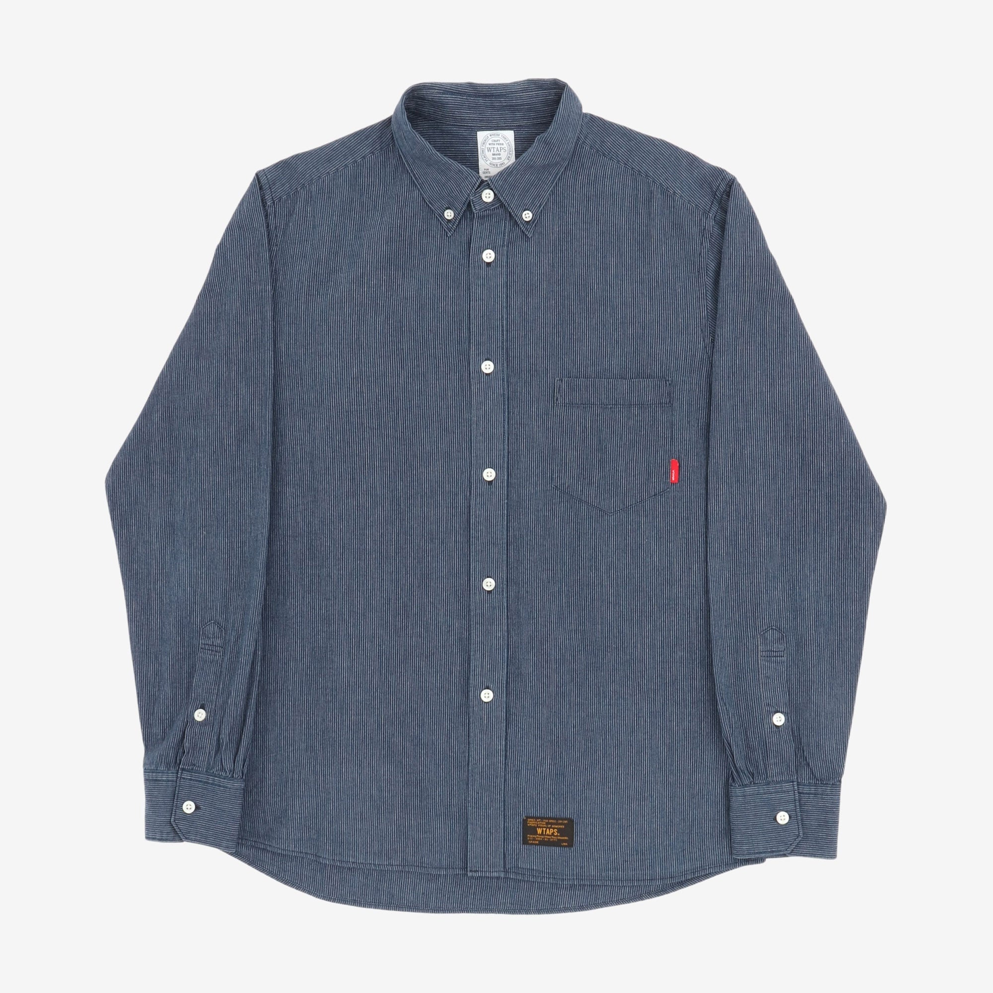 Chambray Pinstripe Shirt