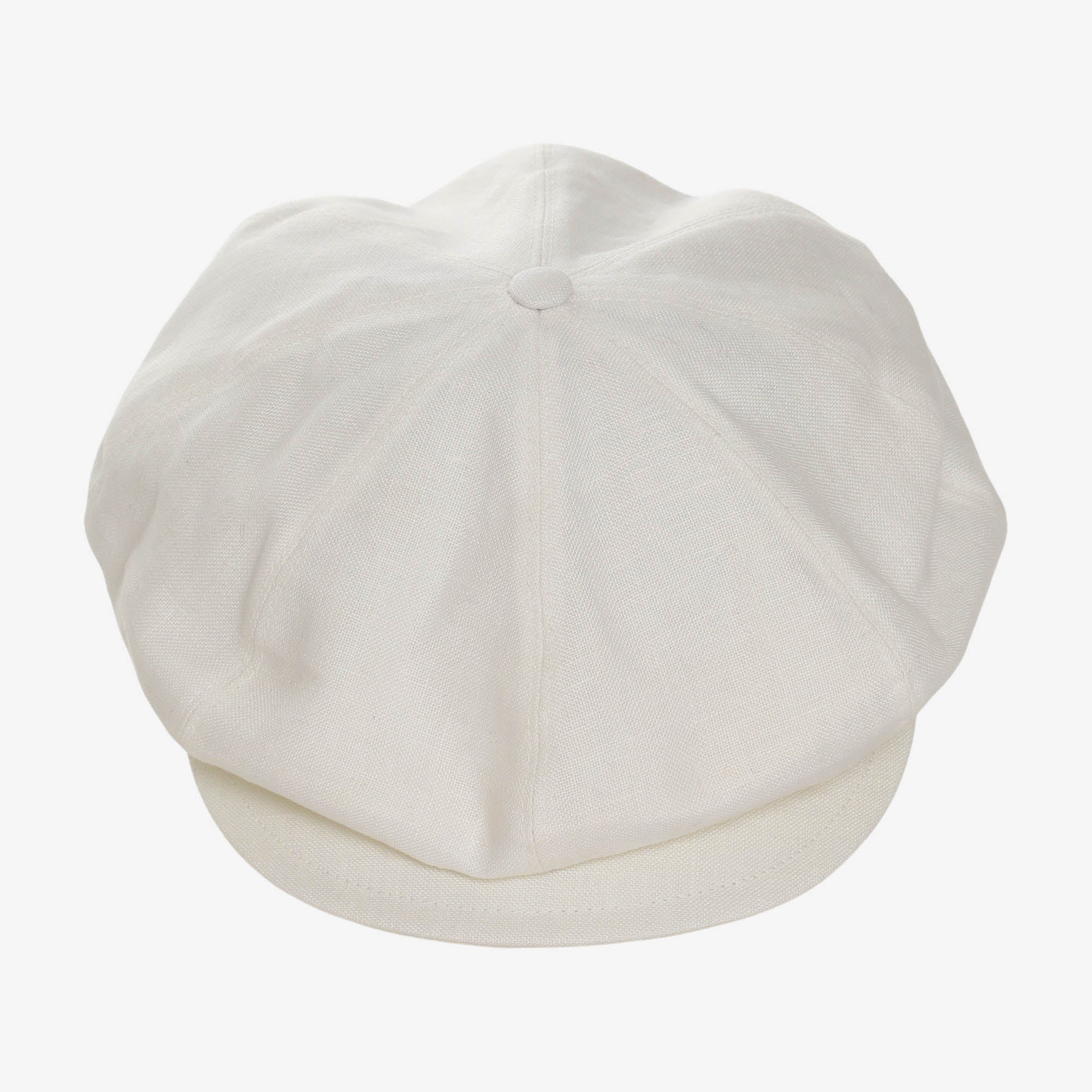 Linen Newsboy Cap