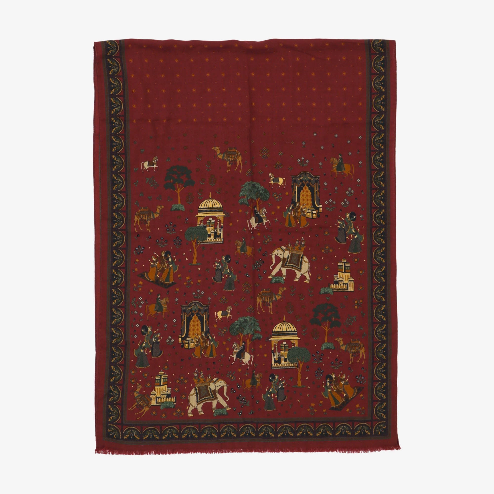 Mughal Wool Scarf