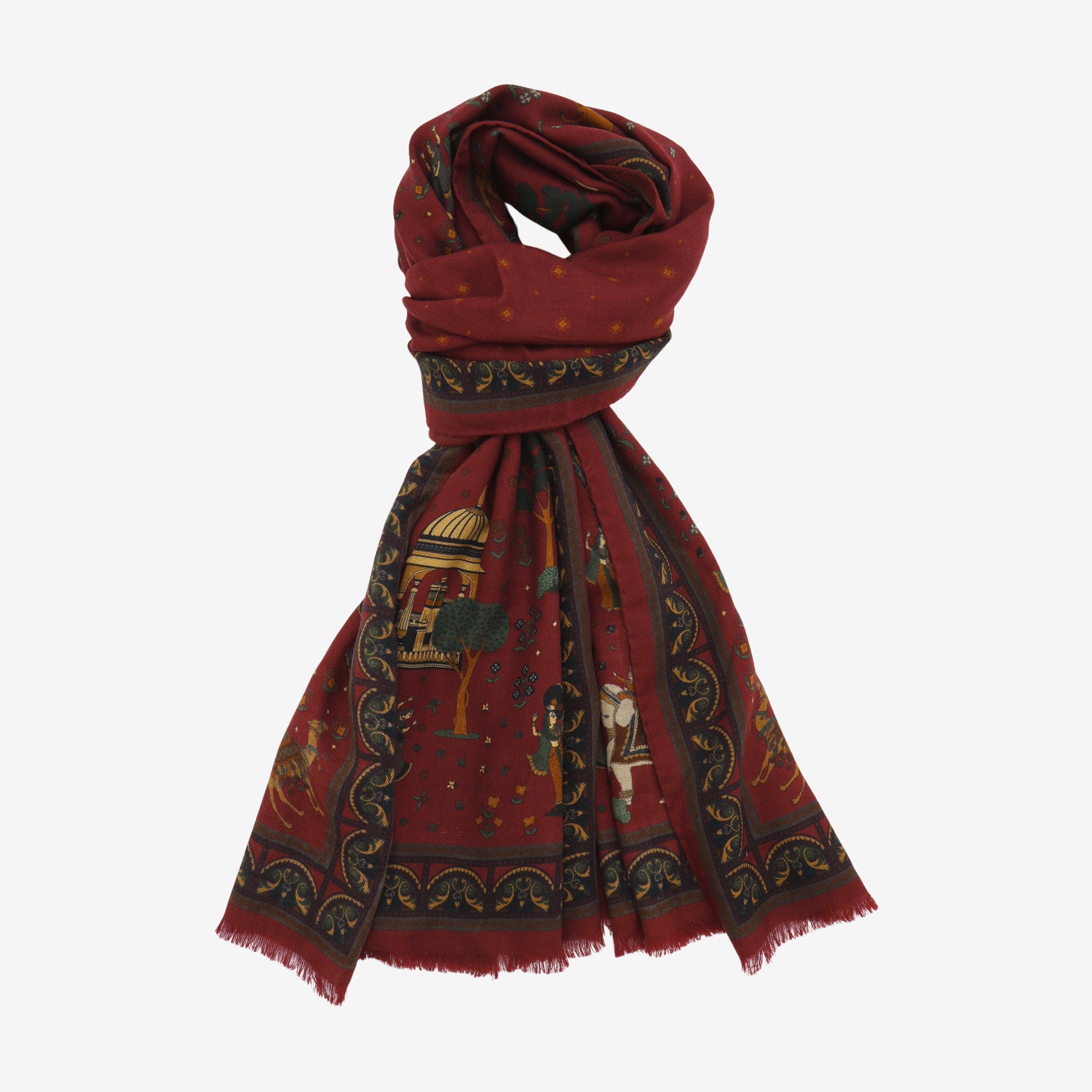 Mughal Wool Scarf