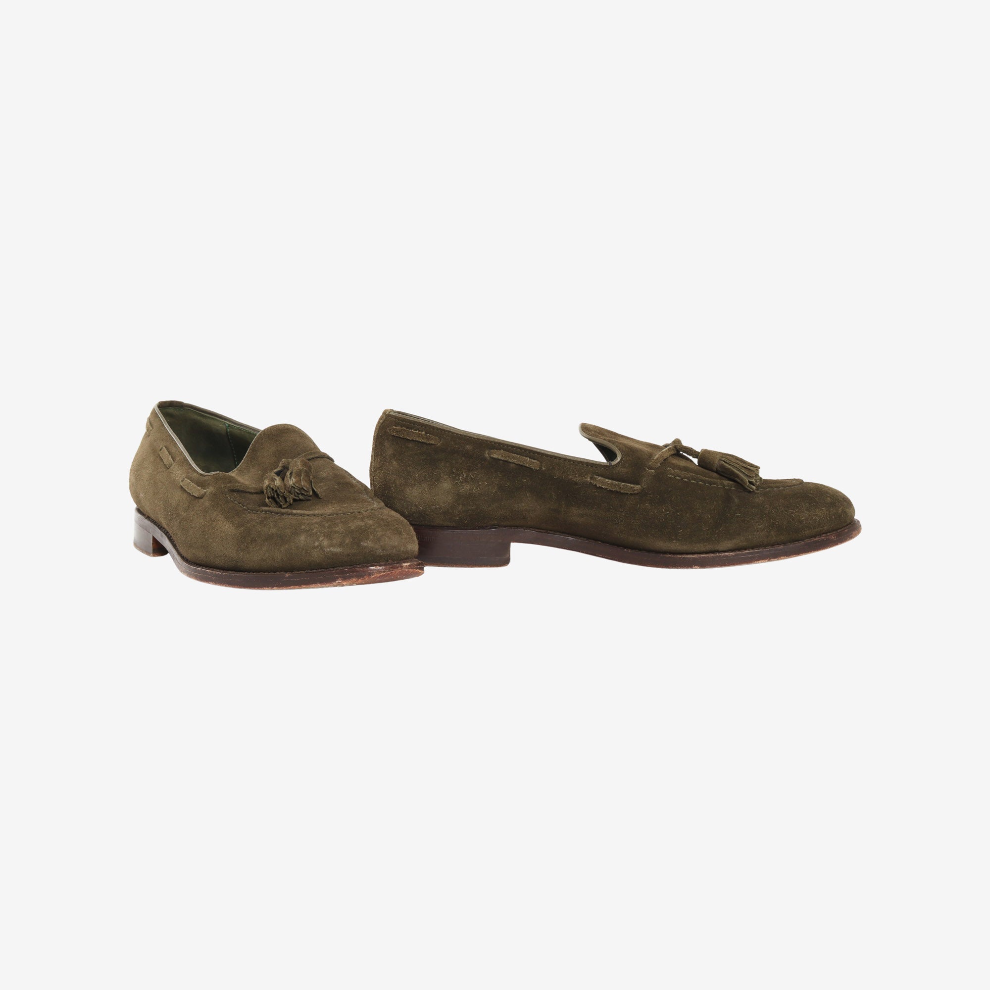 Suede Tassel Loafers