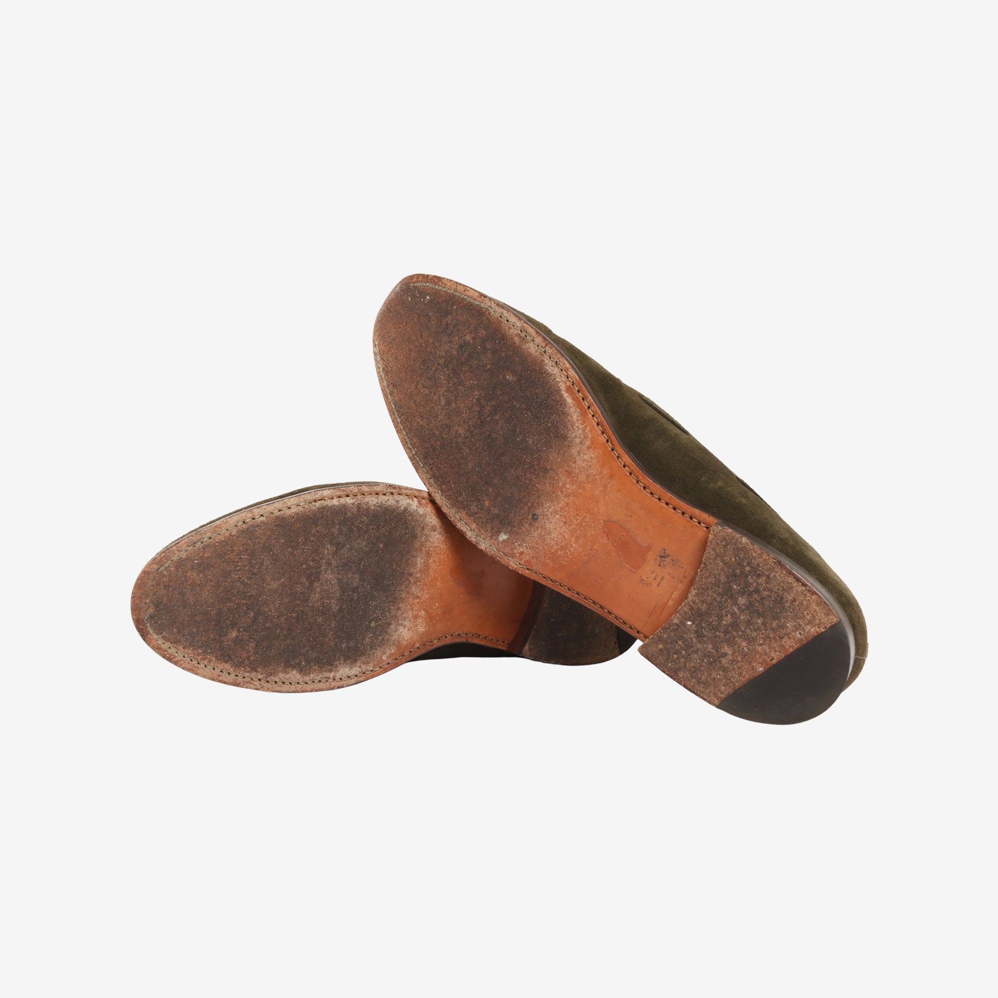 Suede Tassel Loafers