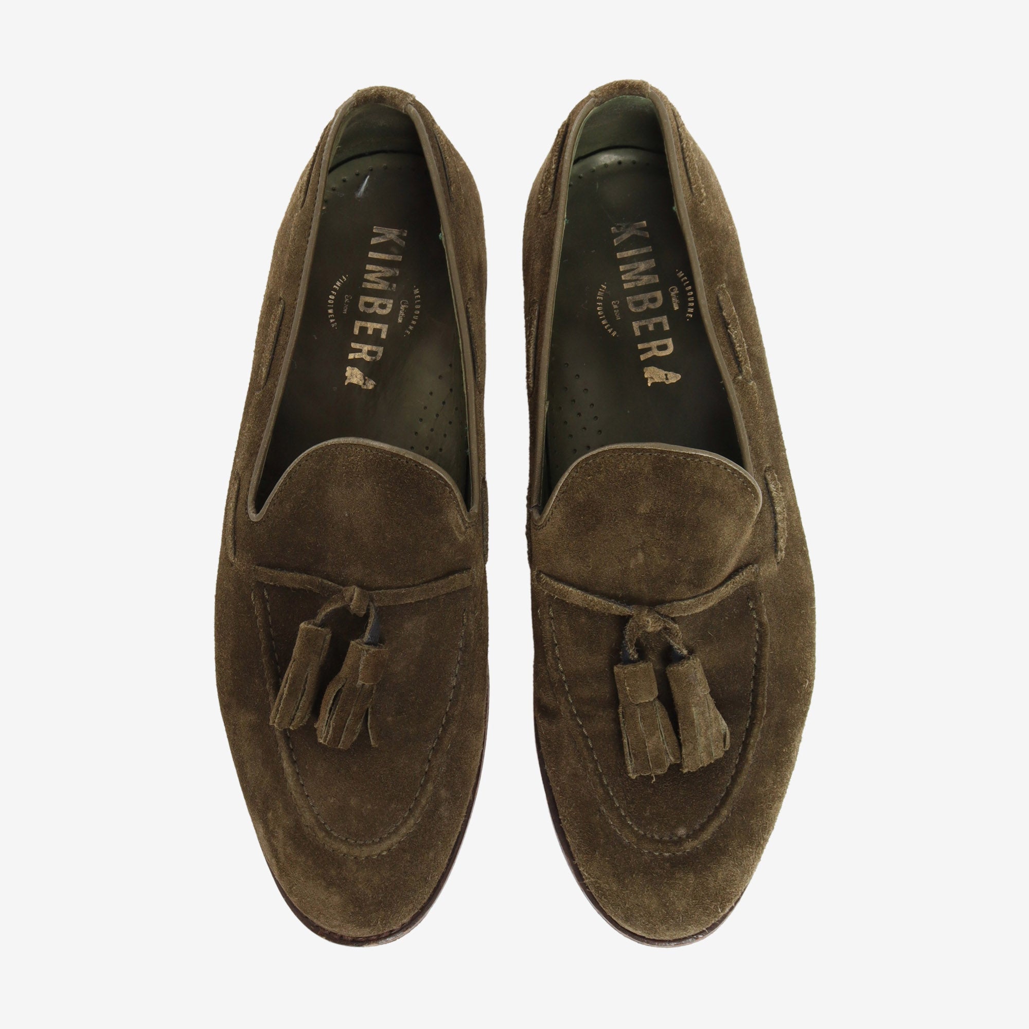 Suede Tassel Loafers