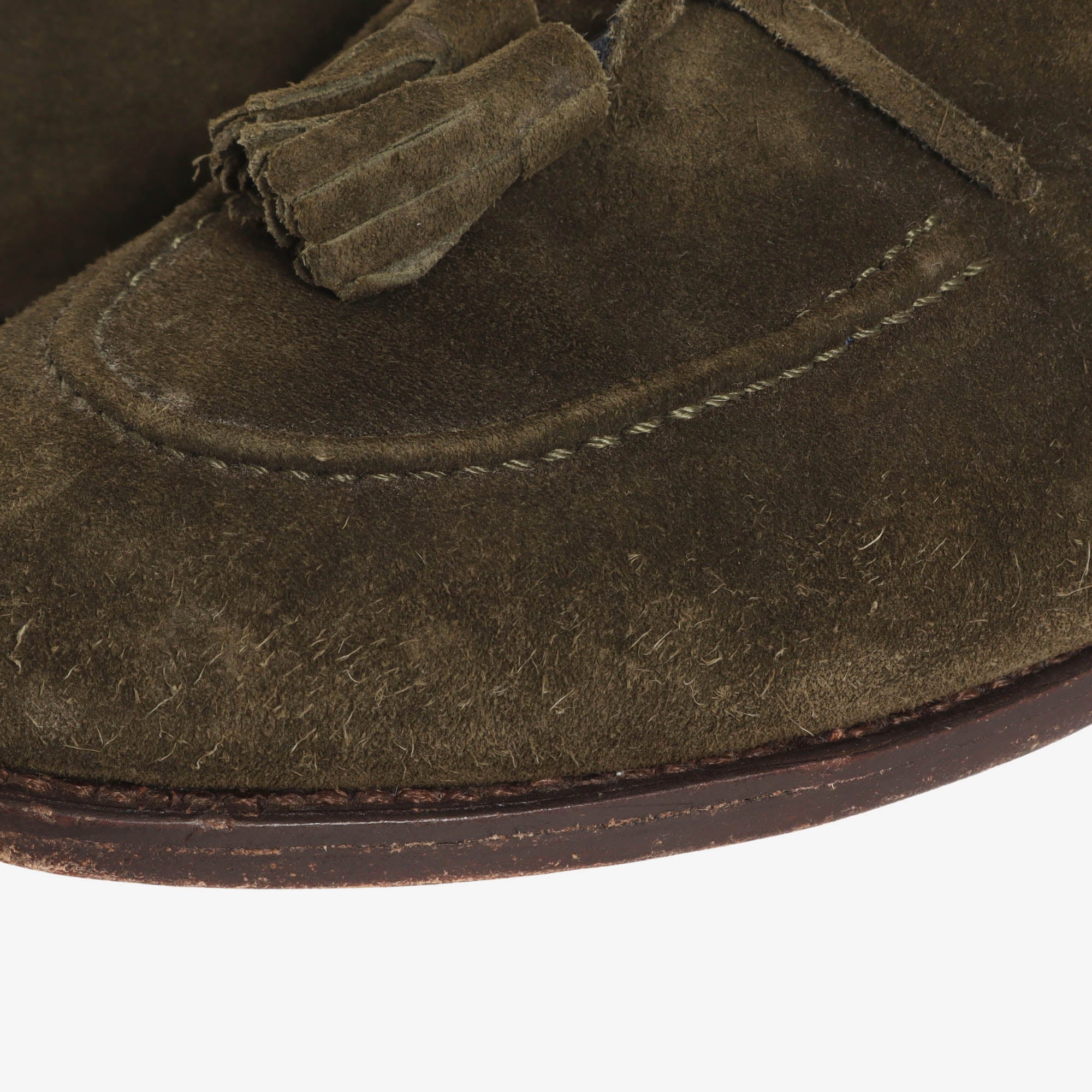 Suede Tassel Loafers