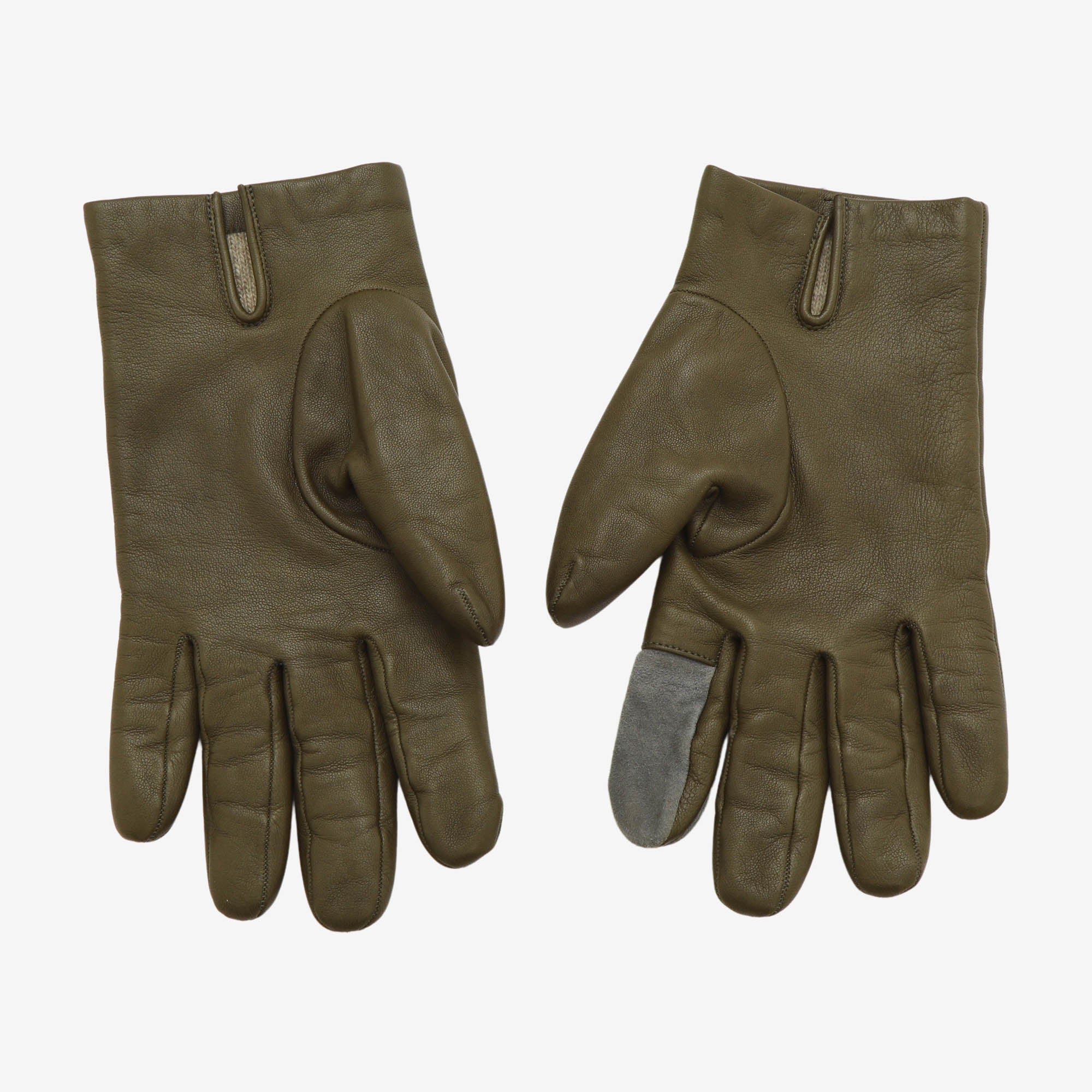 Cashmere Lined Leather Driving Gloves