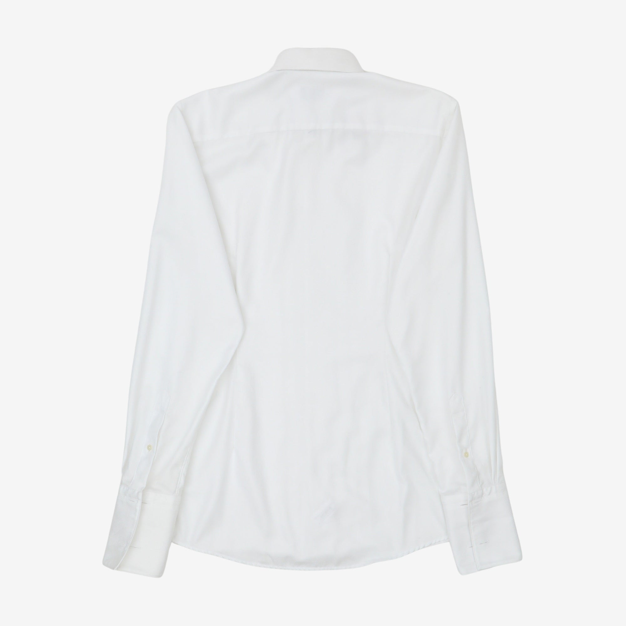 Twill Plisse Evening Shirt
