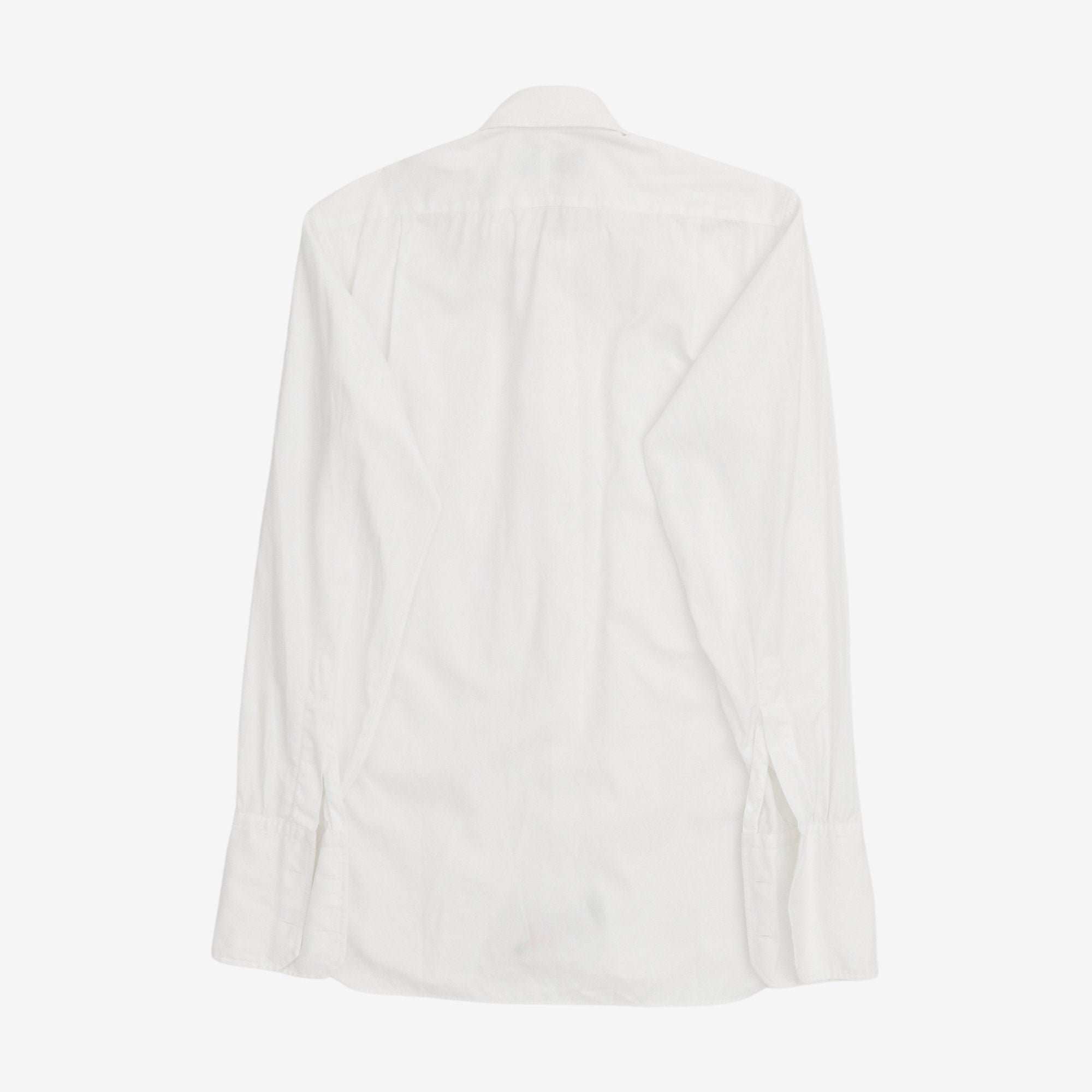 Double Cuff Jacquard Dress Shirt