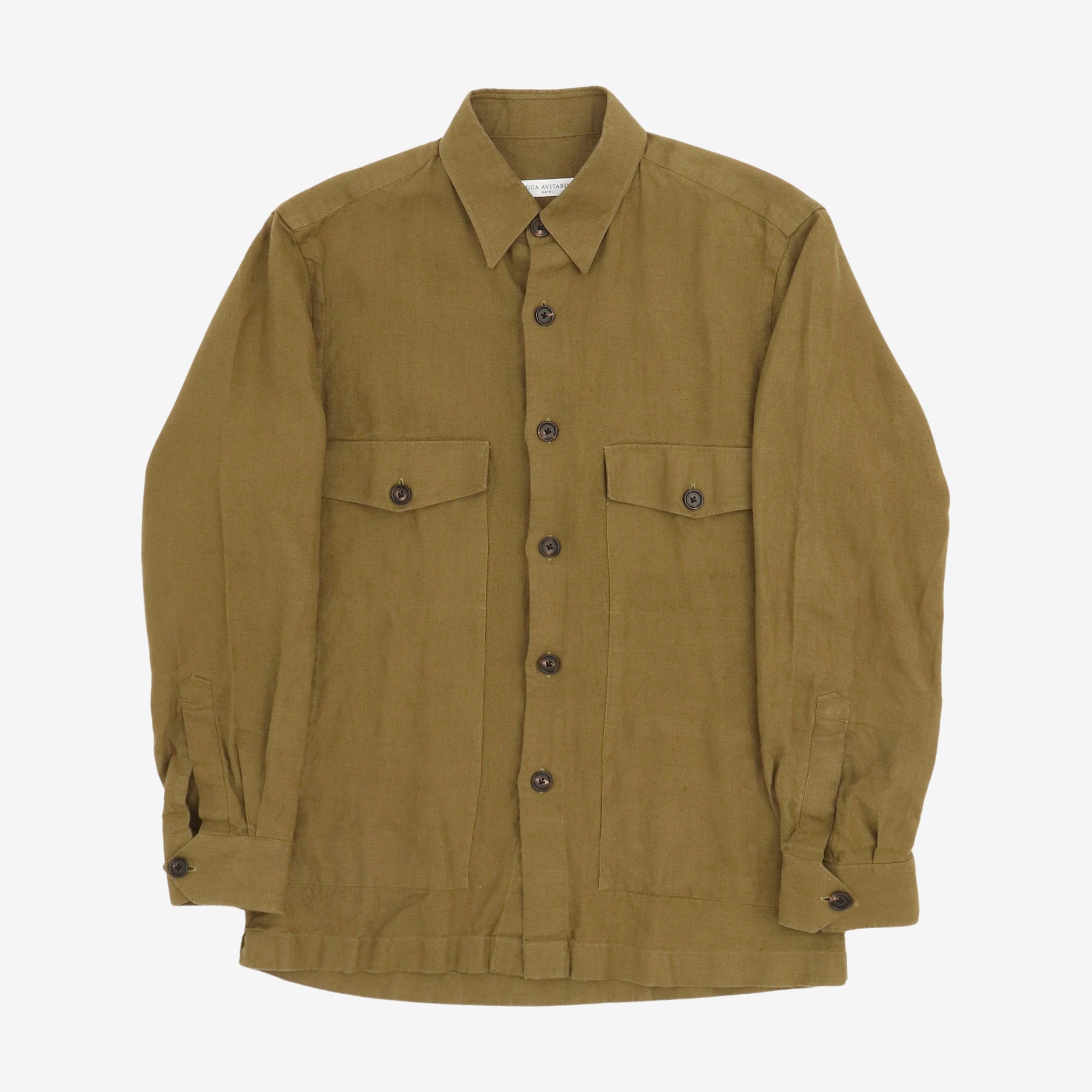 Irish Linen Overshirt