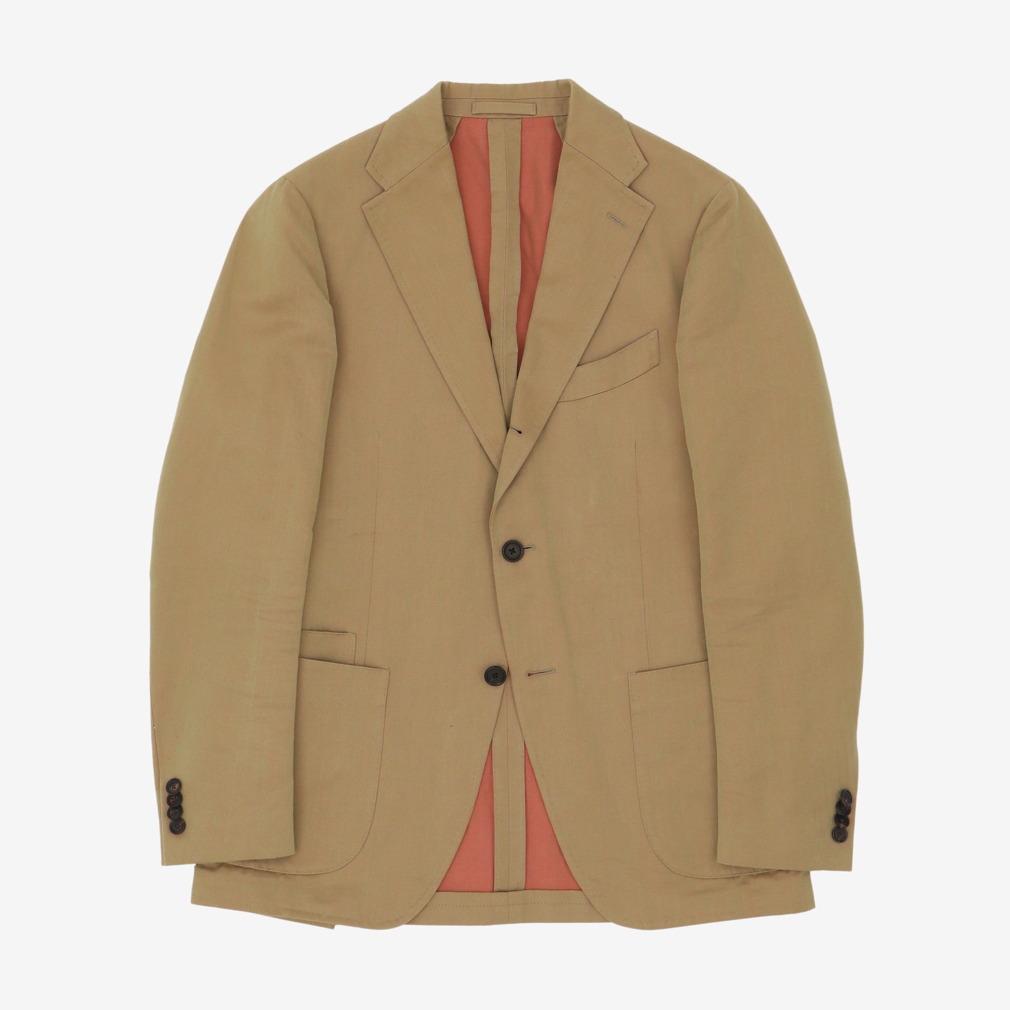 HBT Cotton Linen Tailored Suit