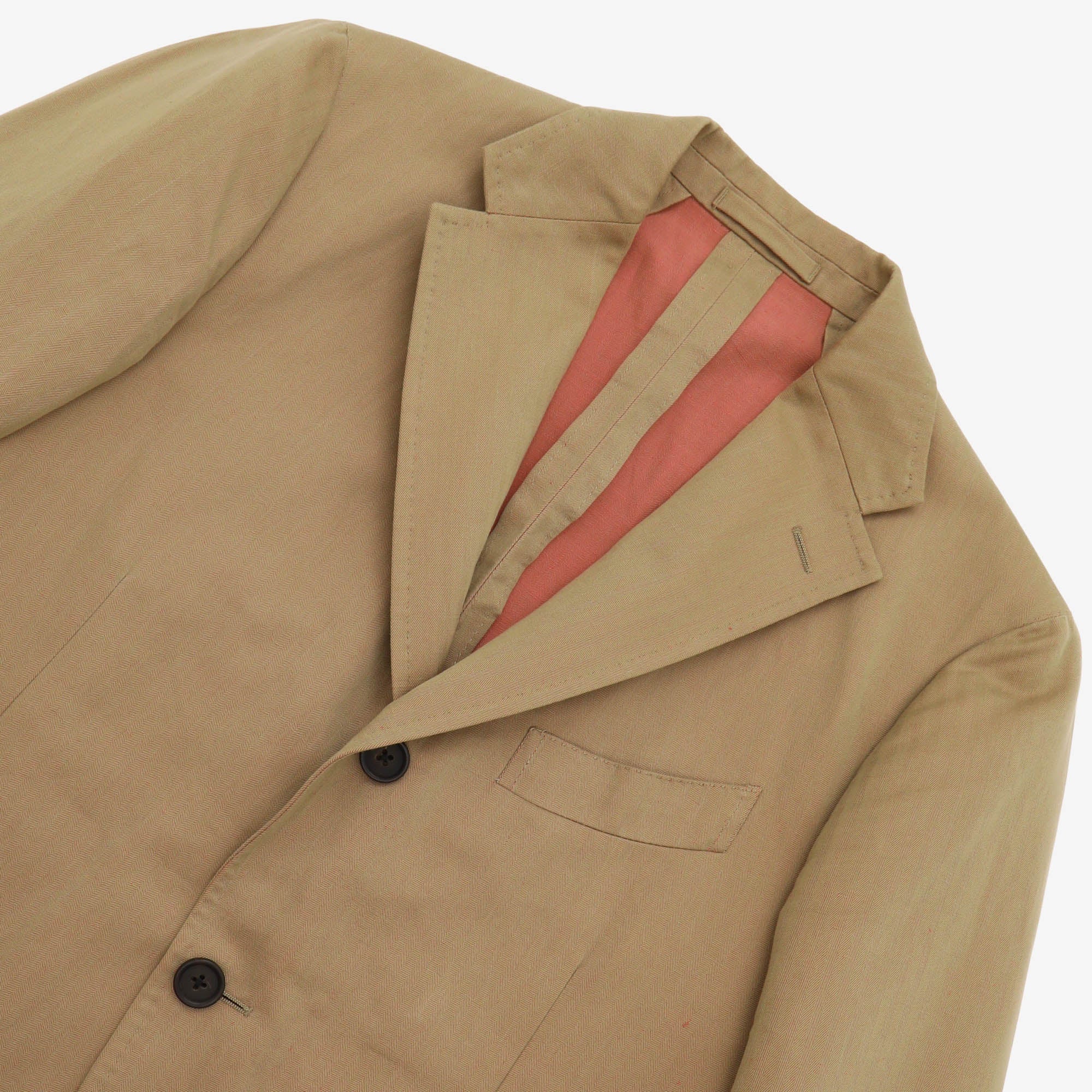 HBT Cotton Linen Tailored Suit