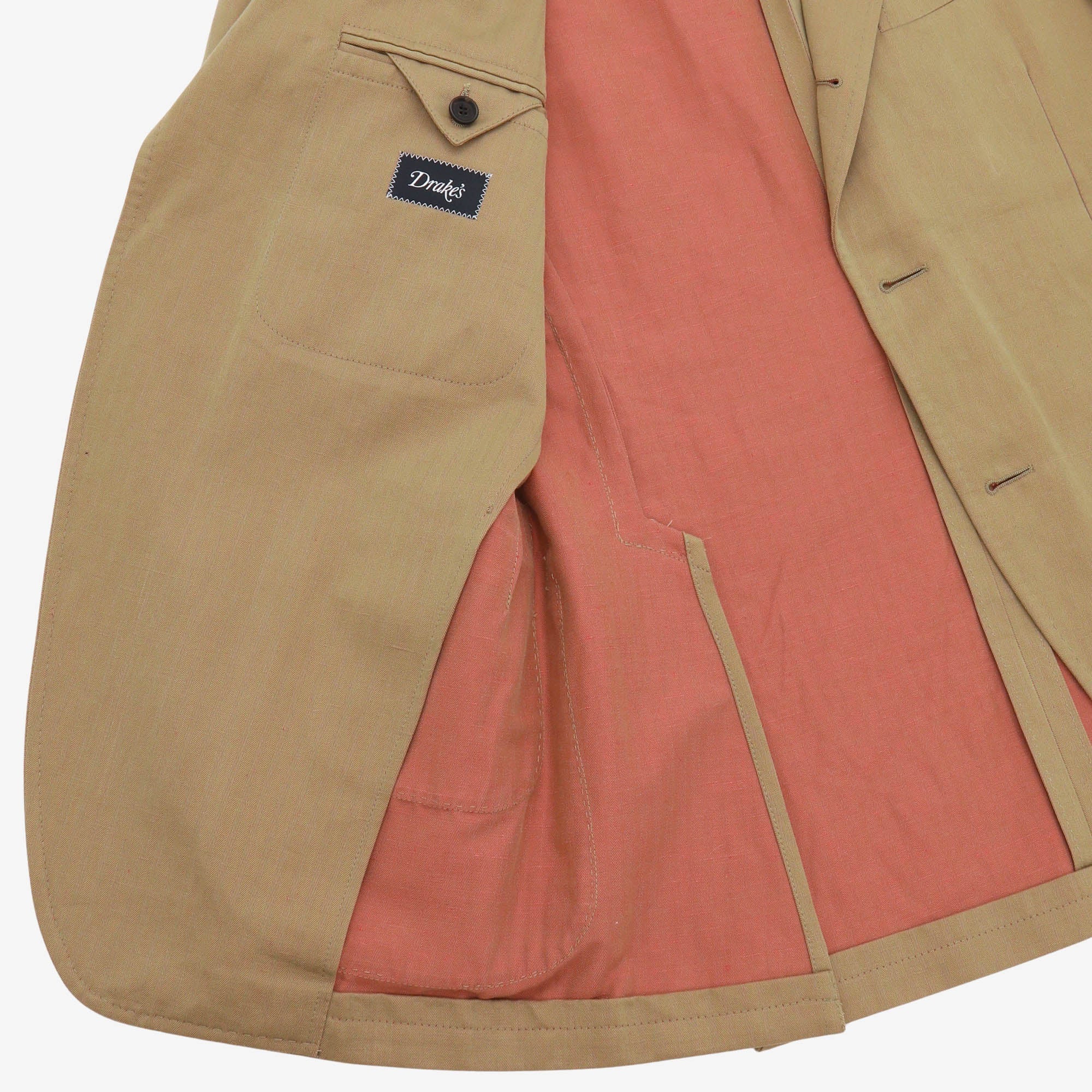 HBT Cotton Linen Tailored Suit