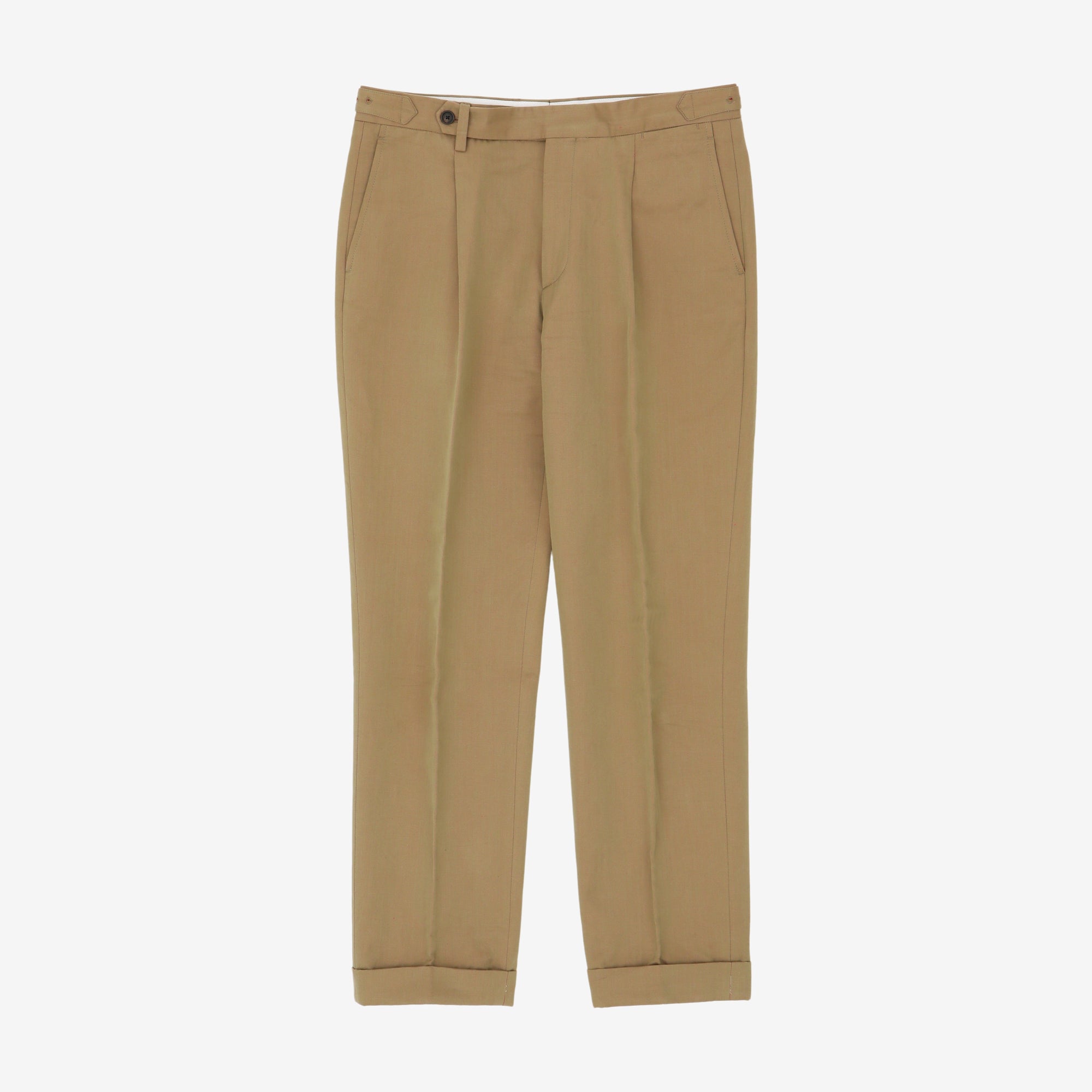 HBT Cotton Linen Tailored Suit