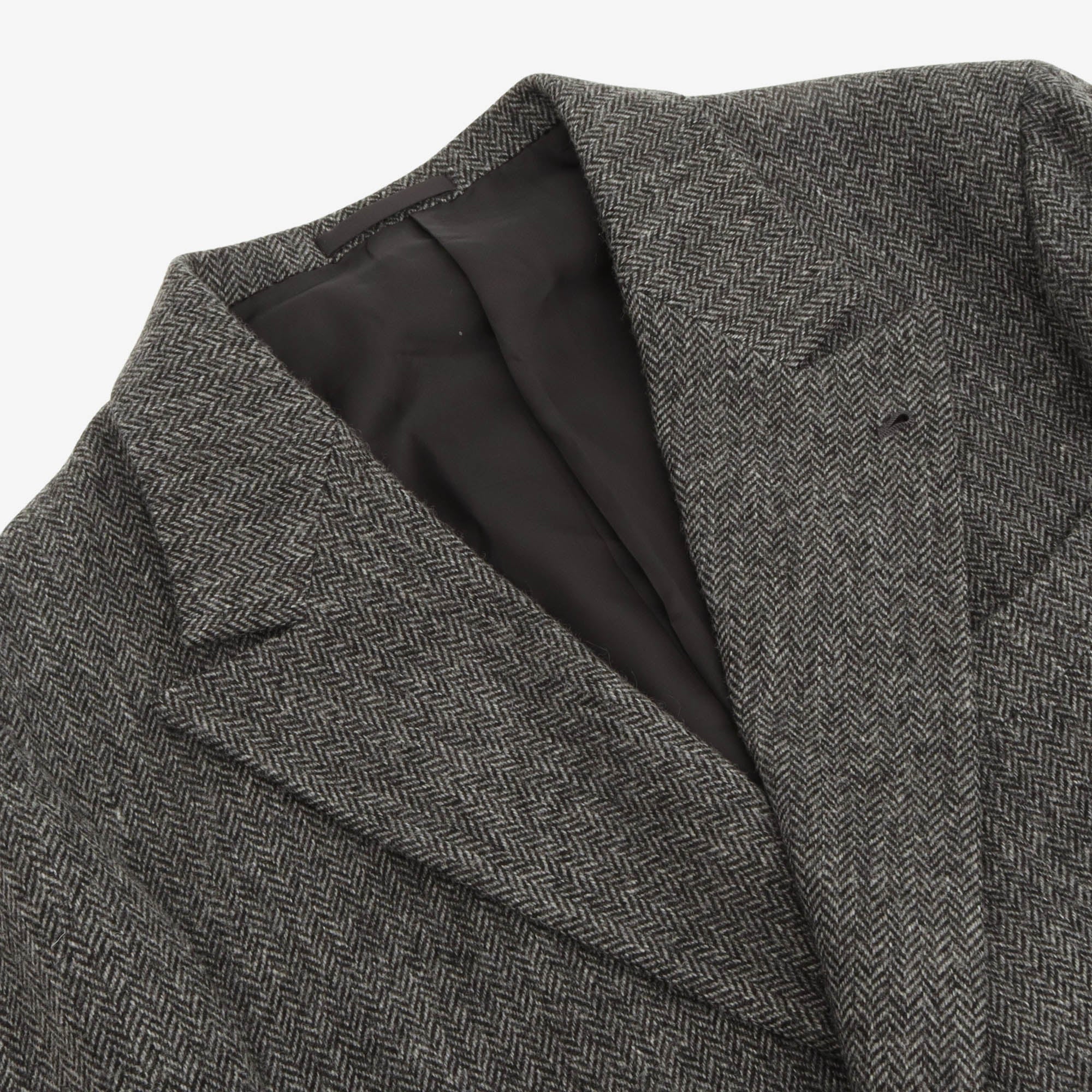 Herringbone DB Jacket (Moon)