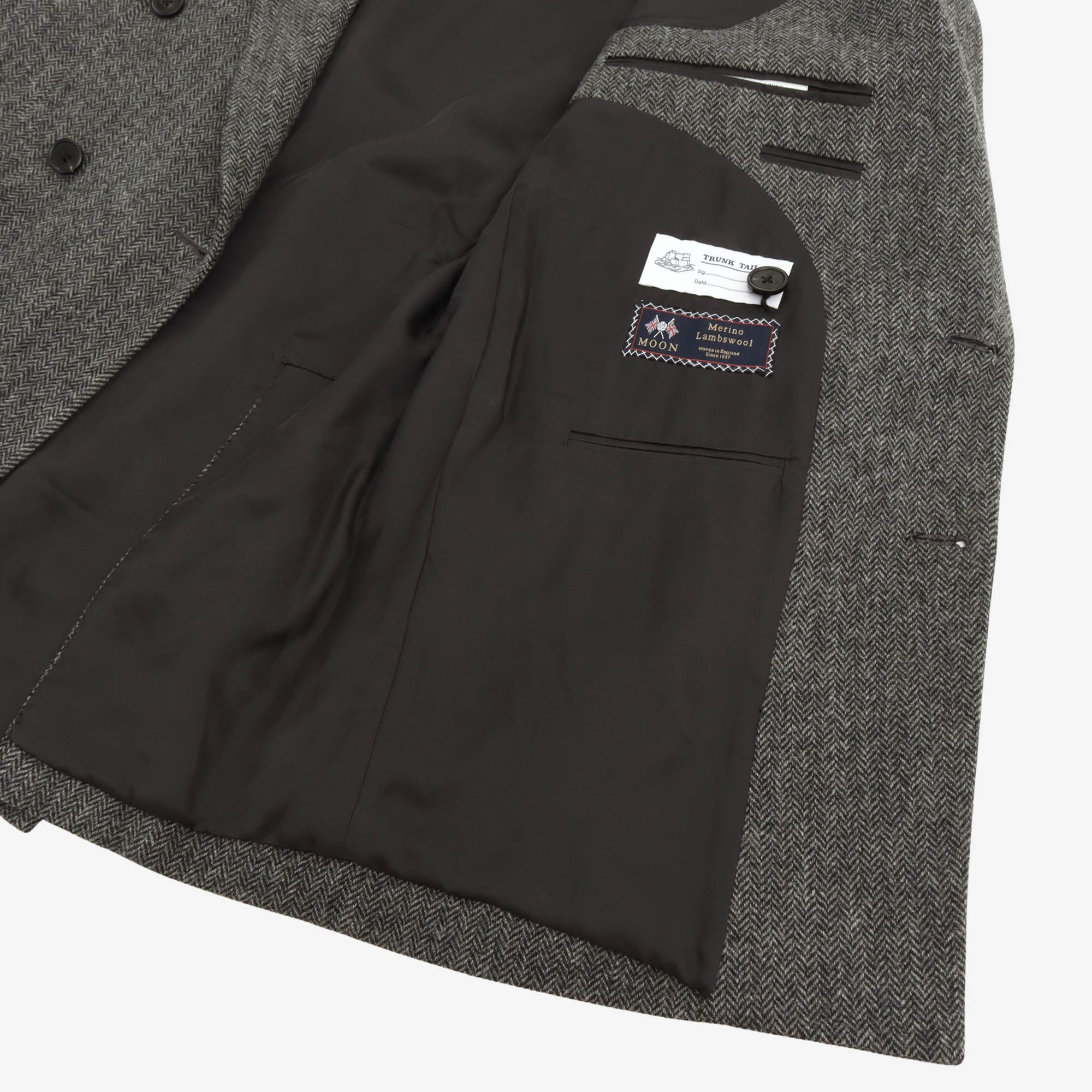 Herringbone DB Jacket (Moon)