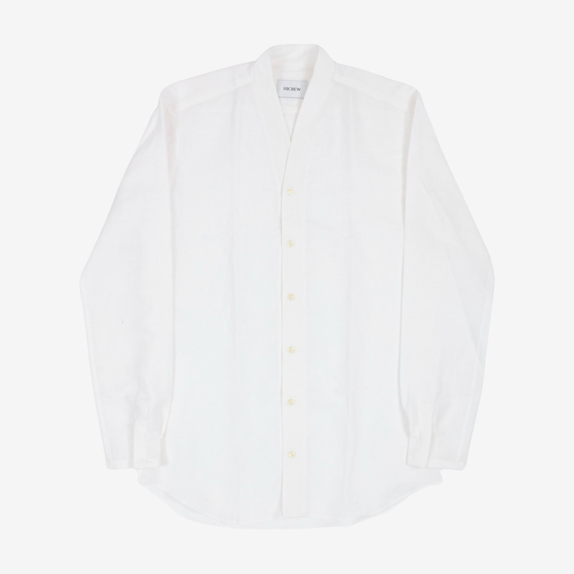 Japanese Collar Linen Shirt