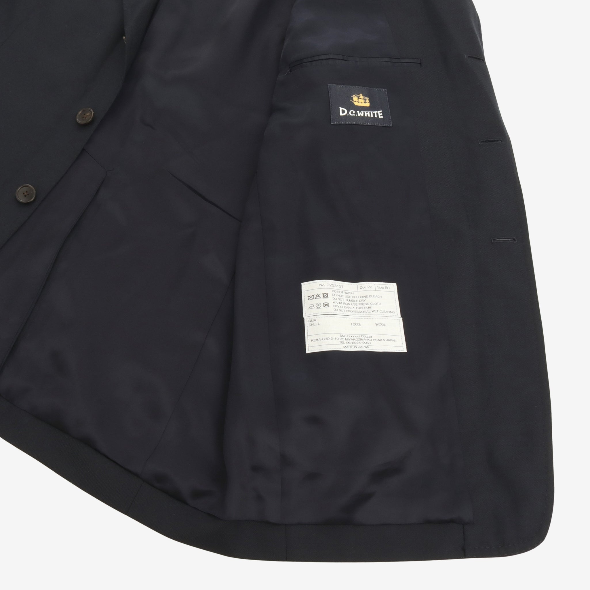 Wool Twill Blazer
