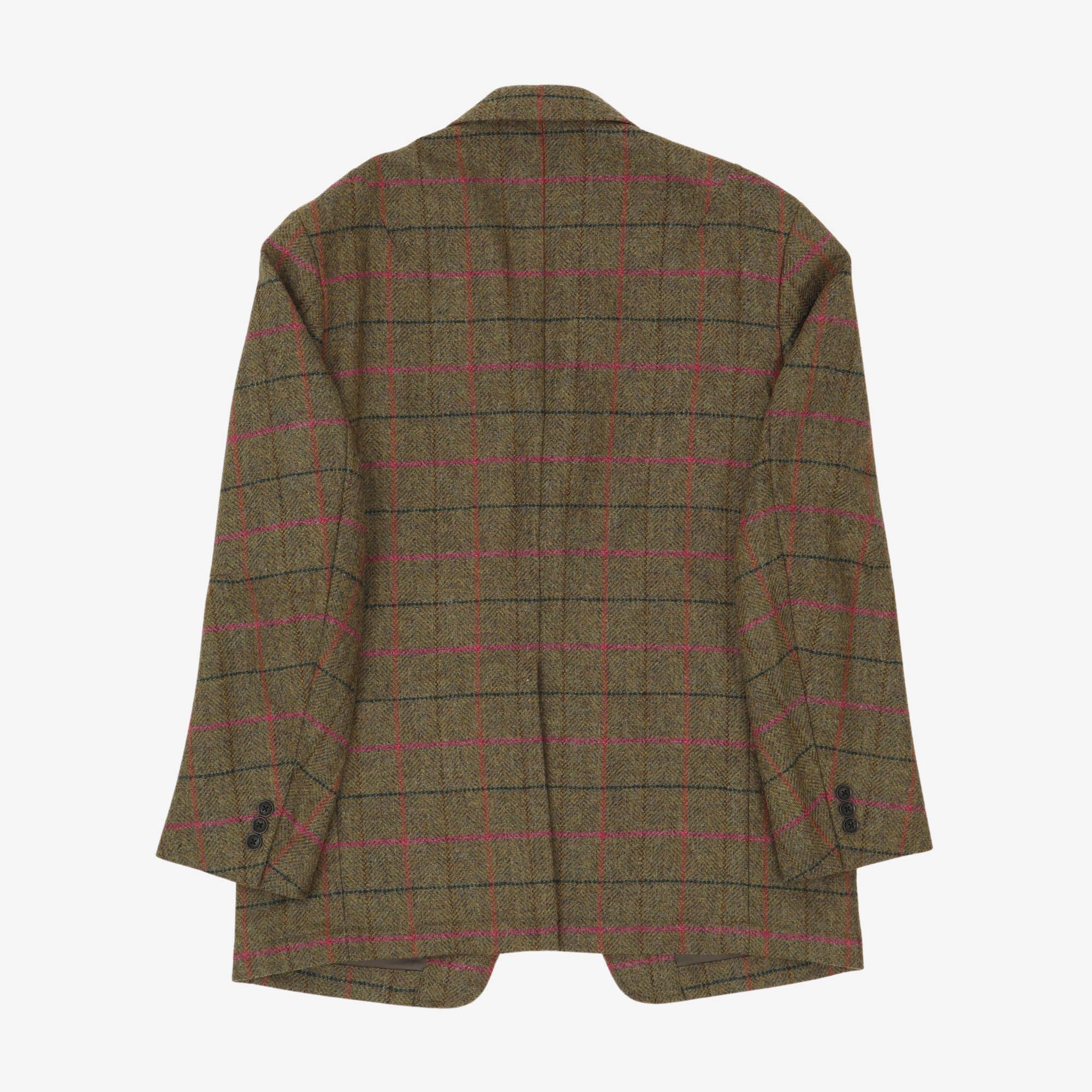 Windowpane Check Hacking Jacket