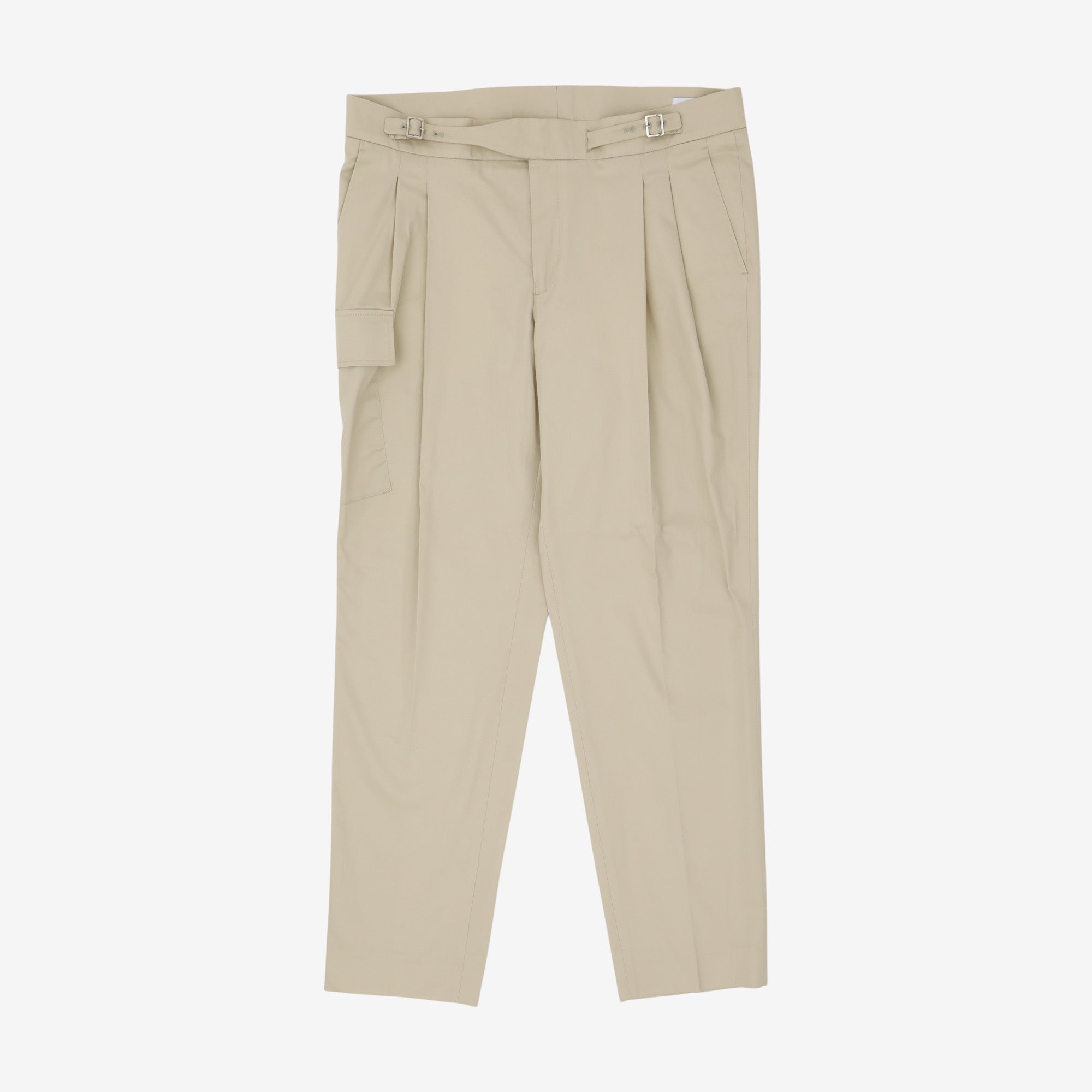Pleated Gurkha Trousers (38W X 31L)