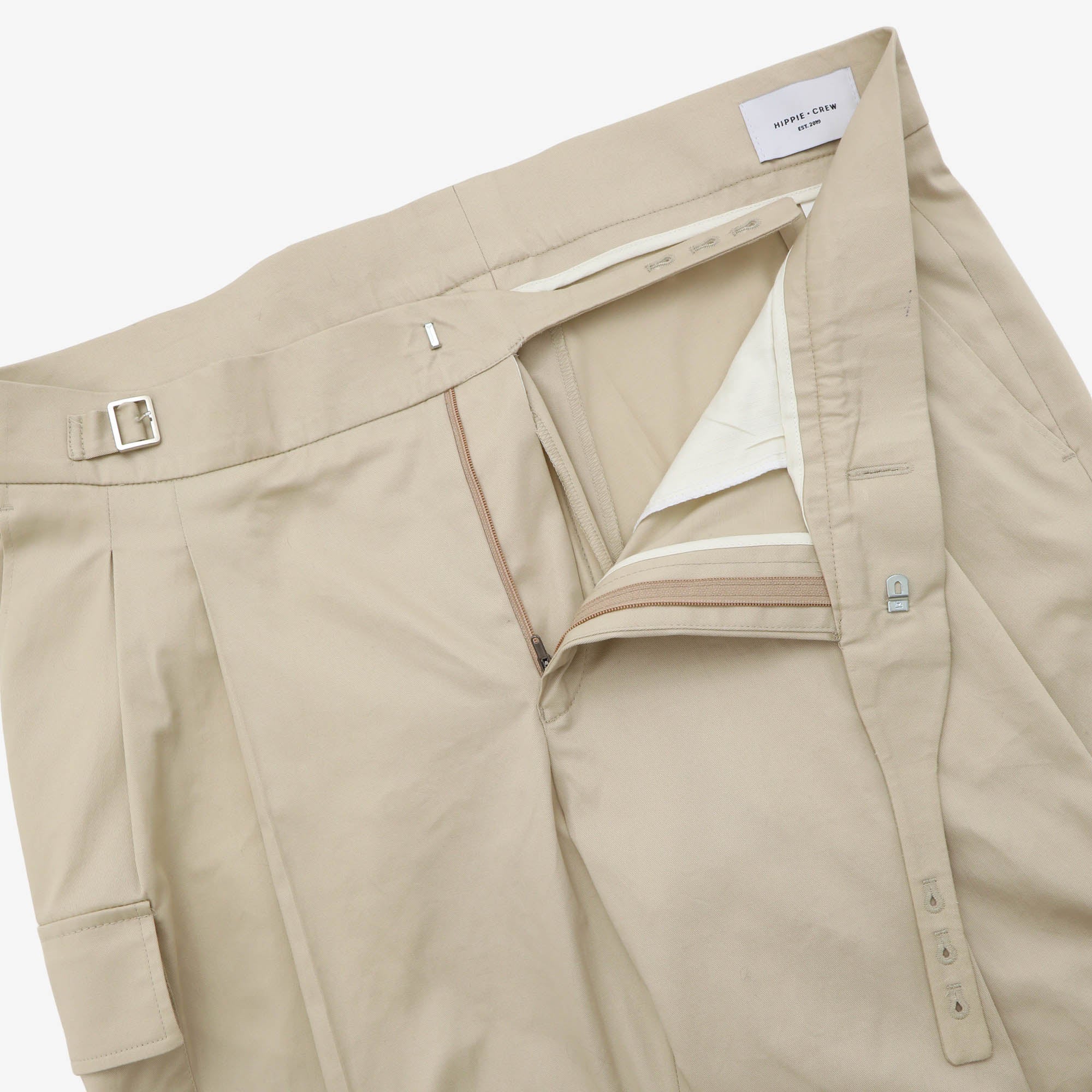 Pleated Gurkha Trousers (38W X 31L)