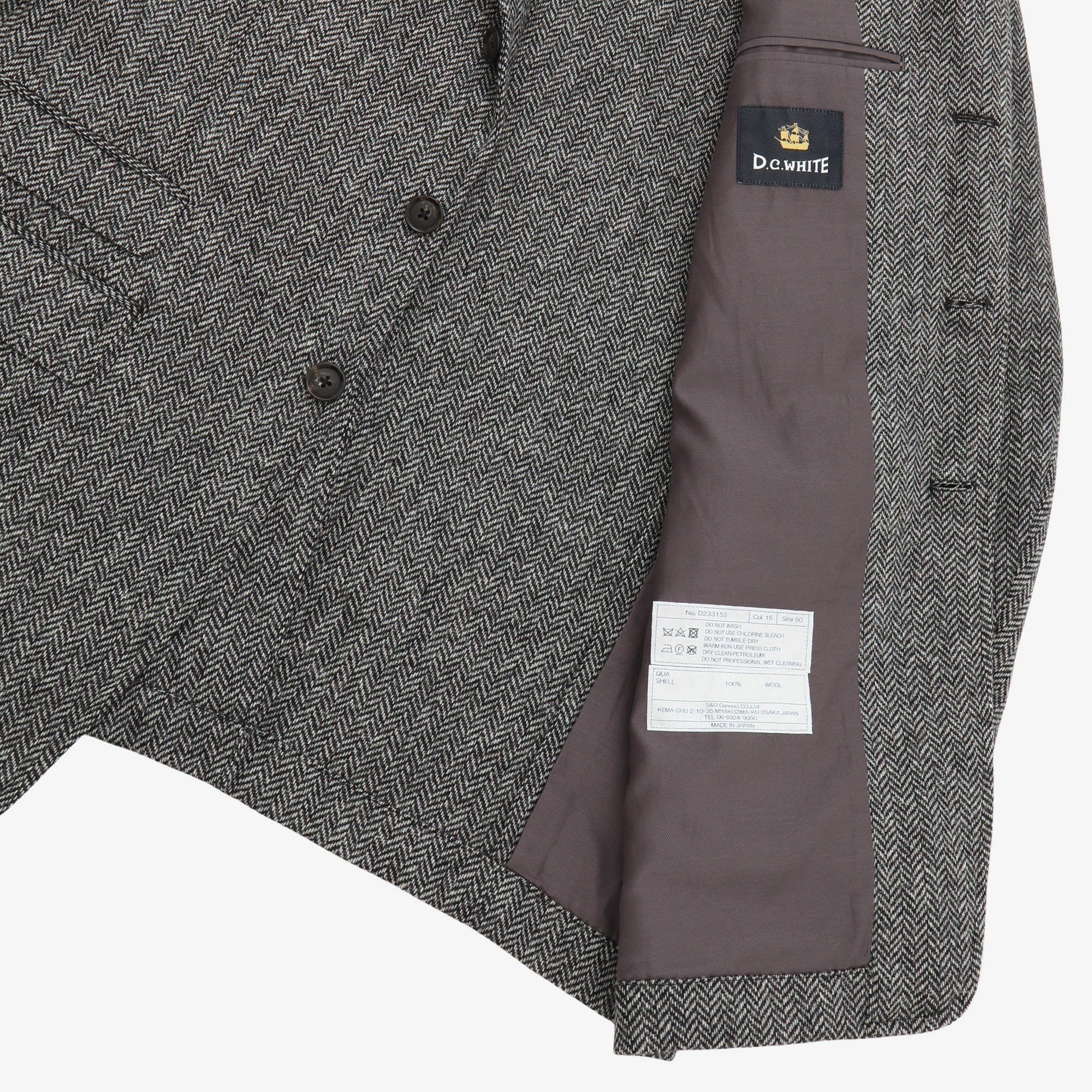 Herringbone Hacking Jacket