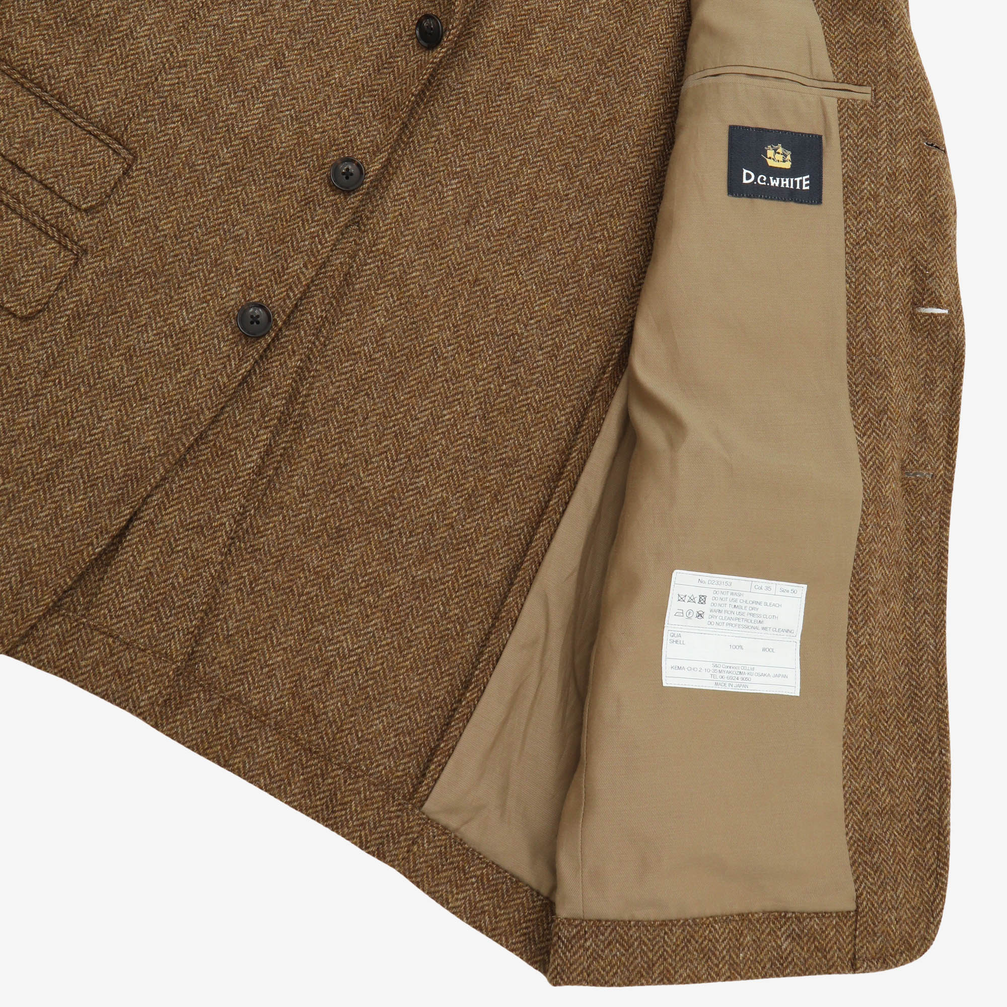 Herringbone Hacking Jacket