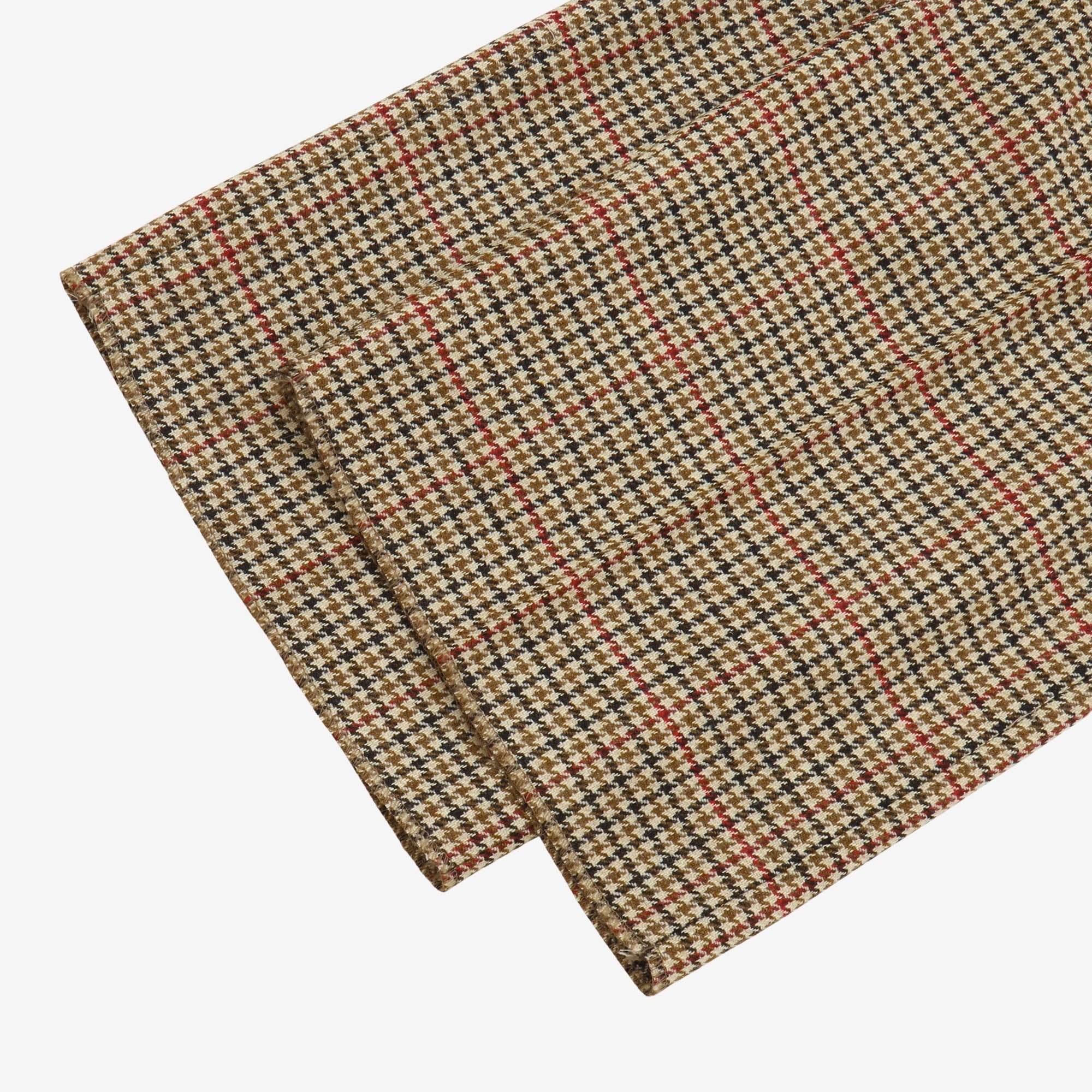 Houndstooth Pleated Trousers (35W X 36.5L)