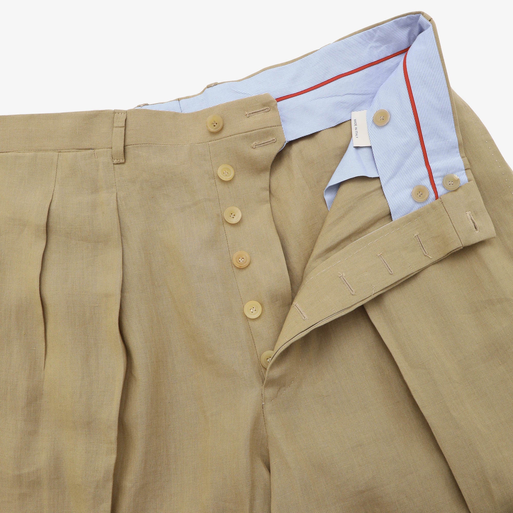 Linen Umberto Trousers (35W X 31.5L)