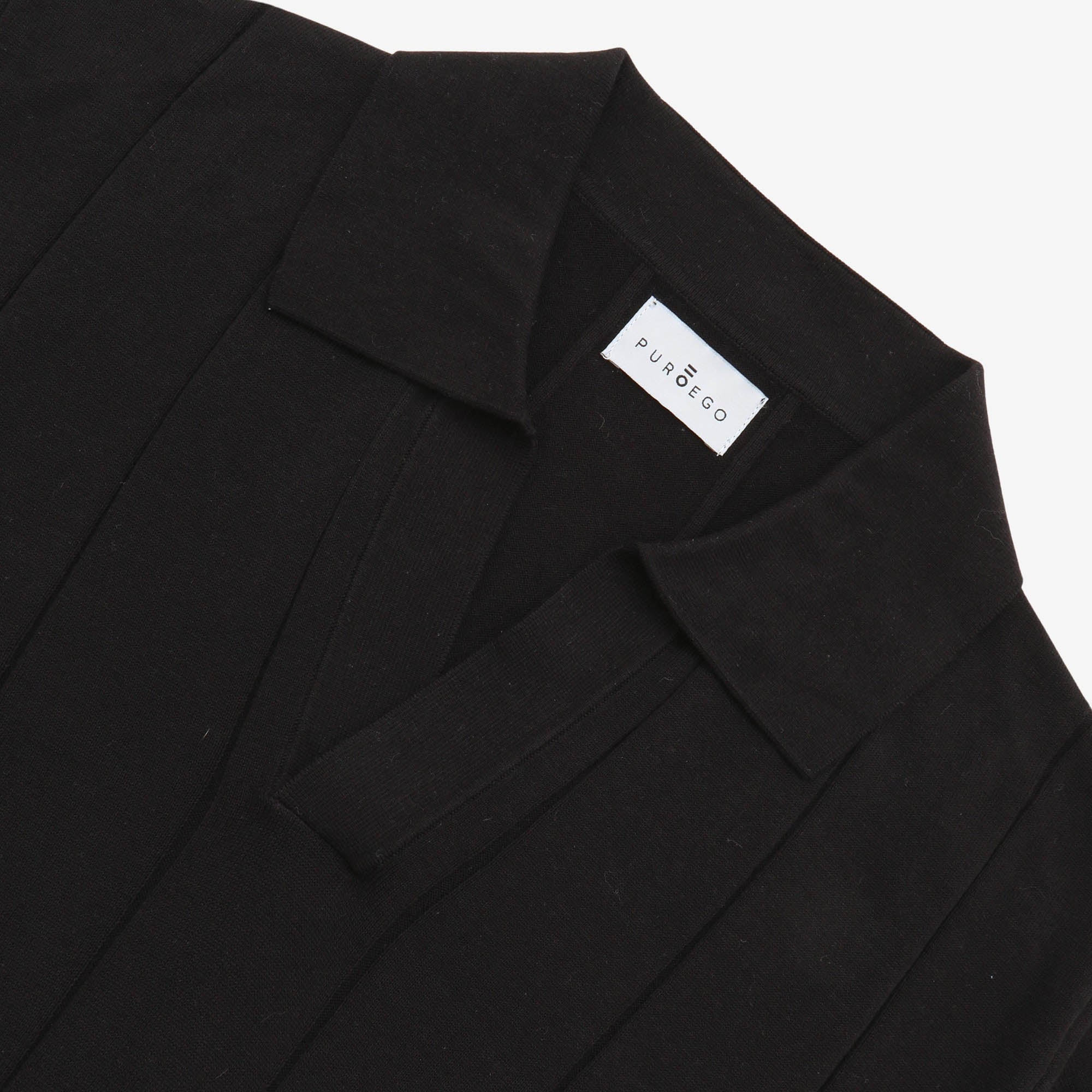 Ribbed Knit Polo
