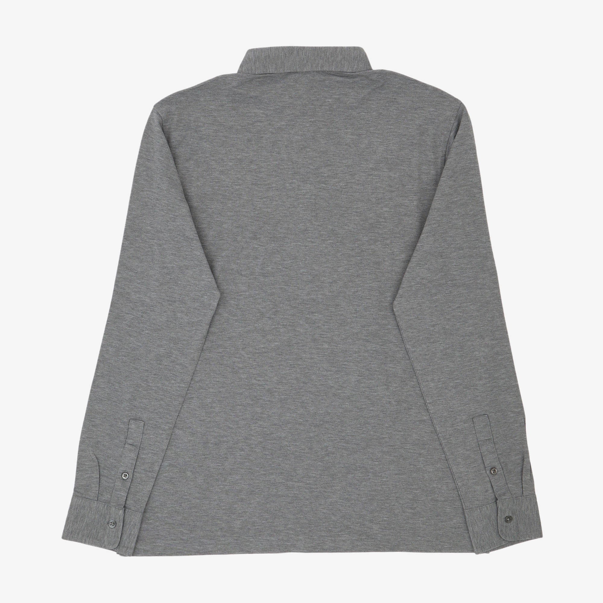 Stretch Mesh LS Polo