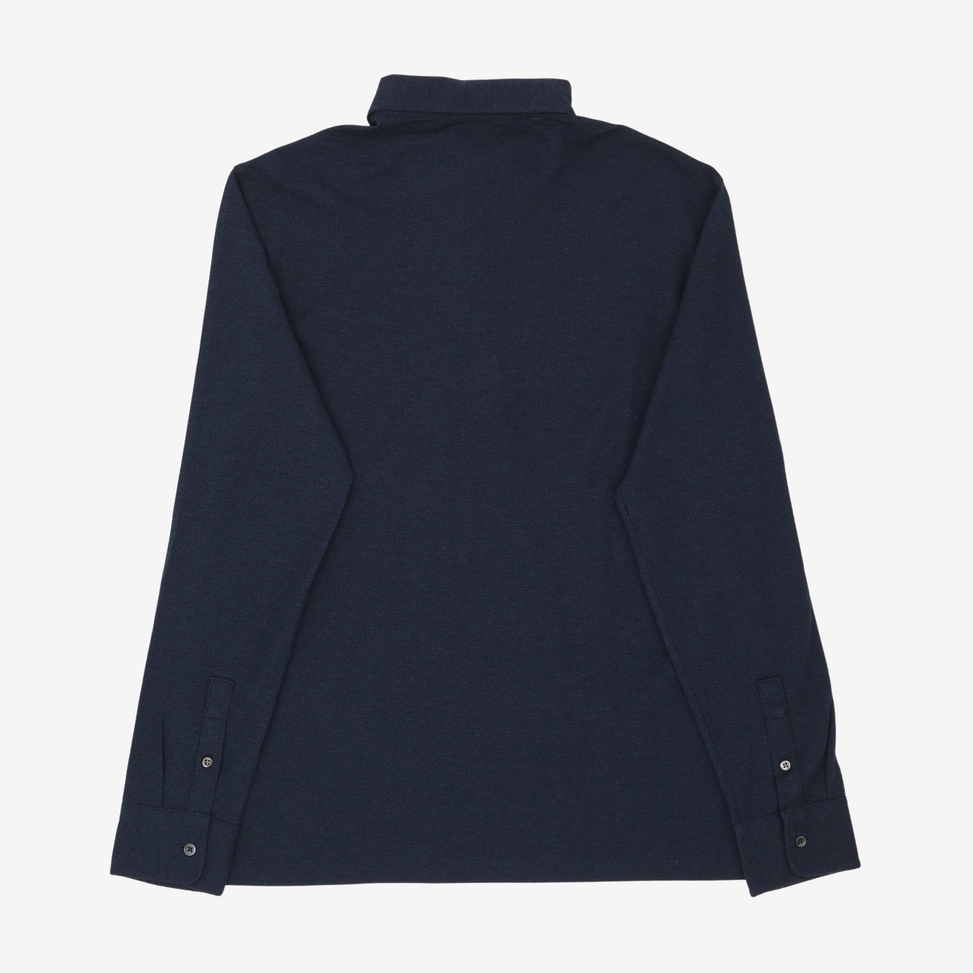Stretch Mesh LS Polo