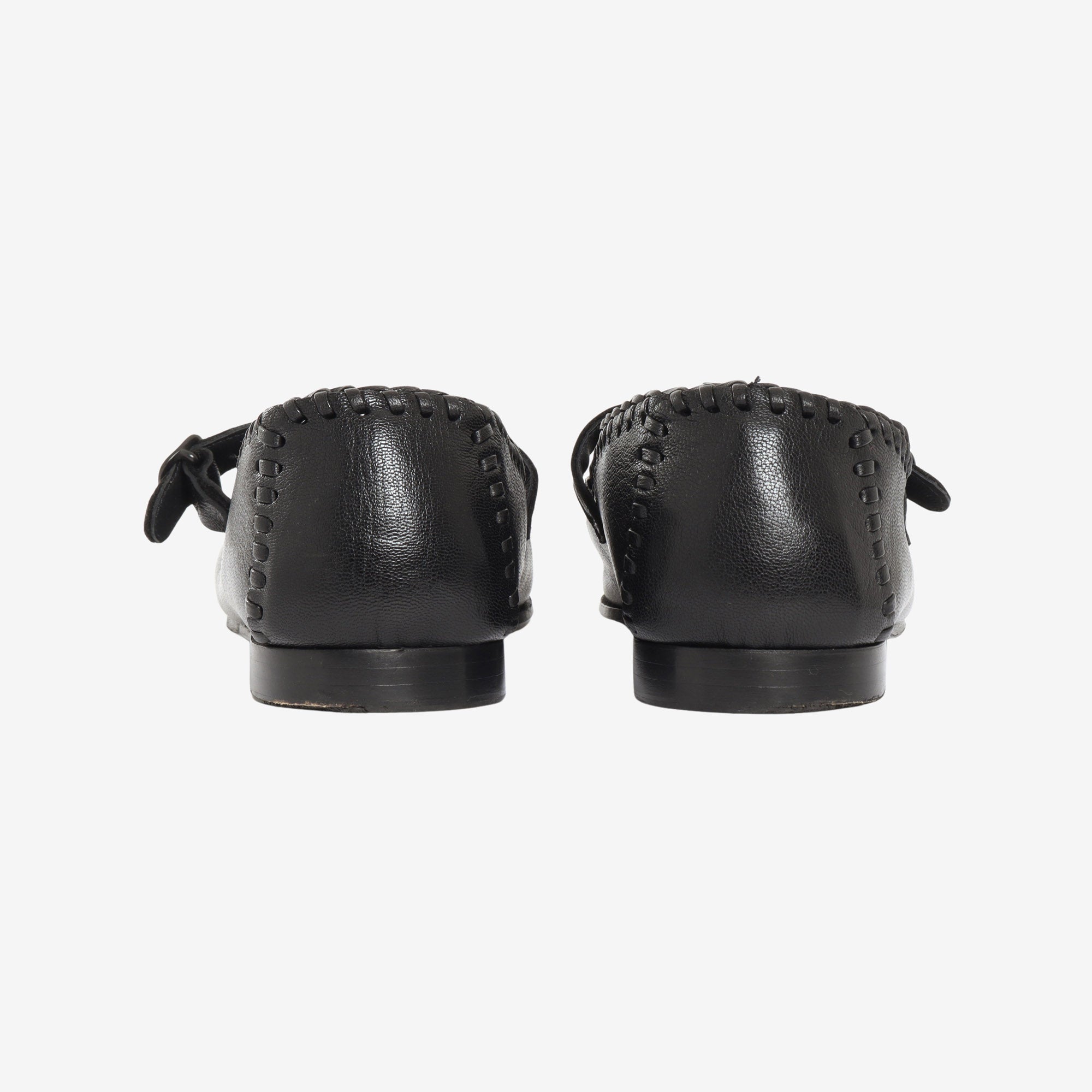 Alcover Supple Shiny T Bar Loafers
