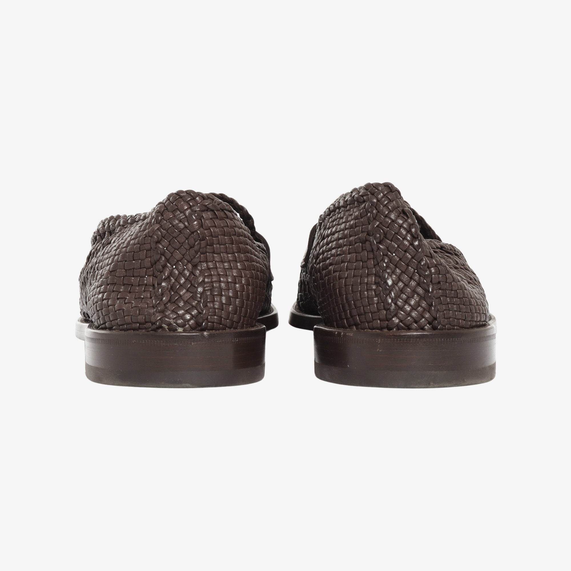 Fornasin Woven Leather Loafers