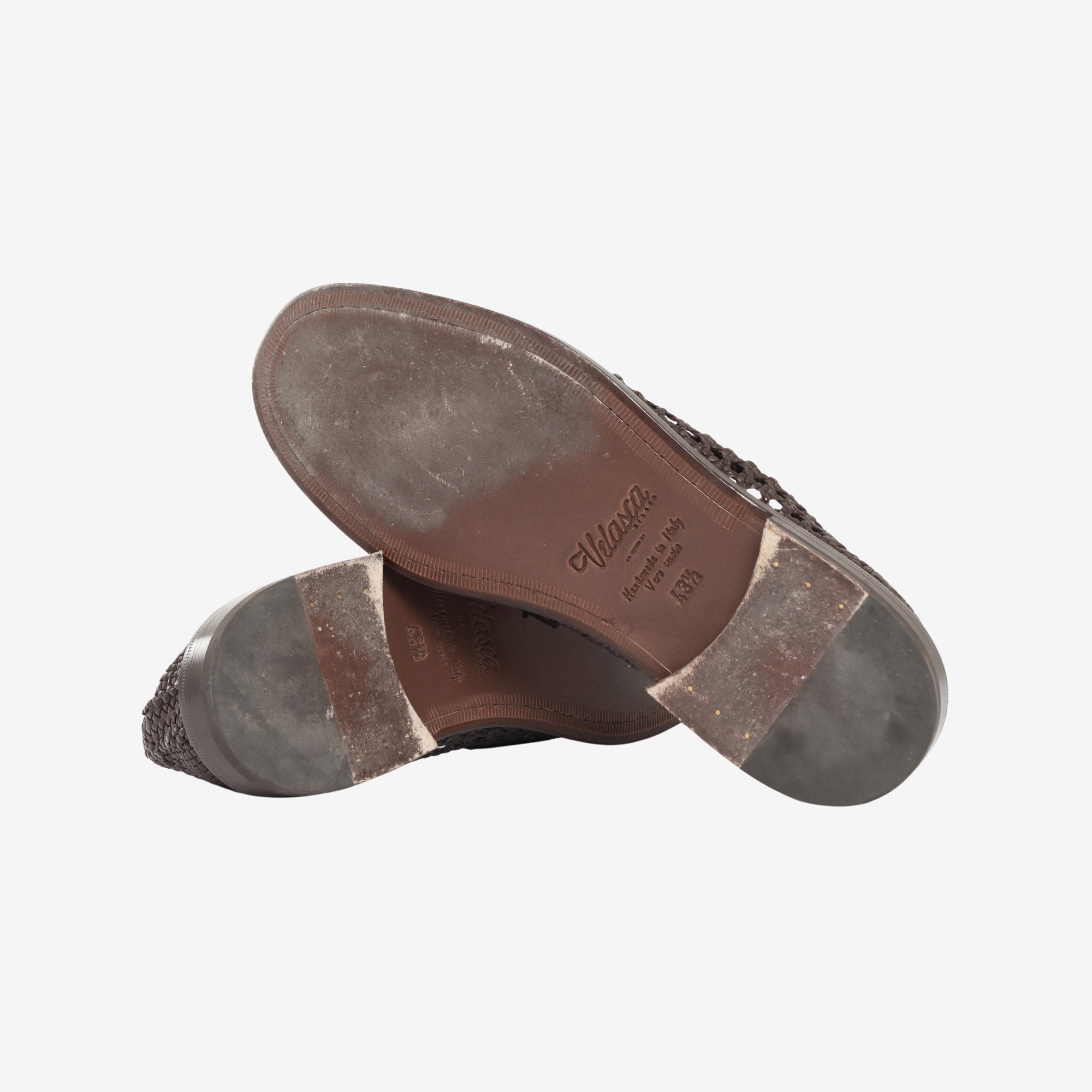 Fornasin Woven Leather Loafers