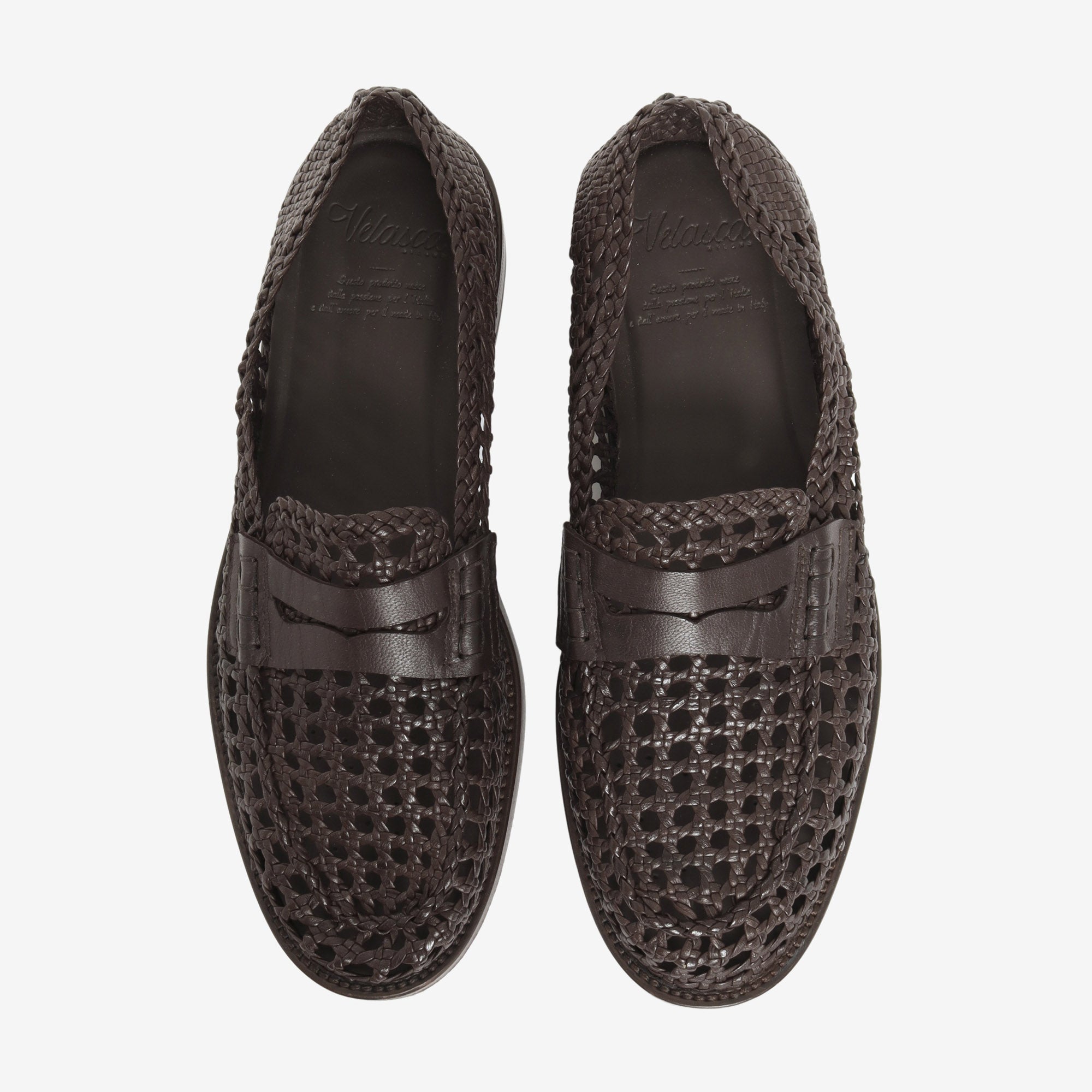 Fornasin Woven Leather Loafers