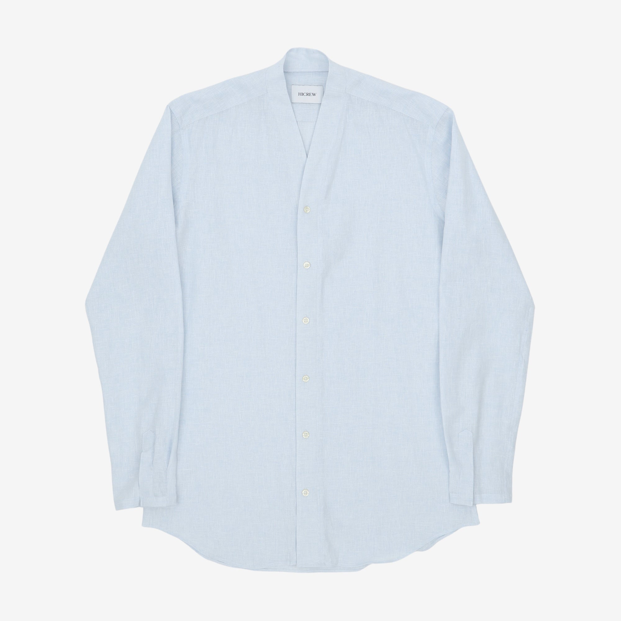 Japanese Collar Linen Shirt