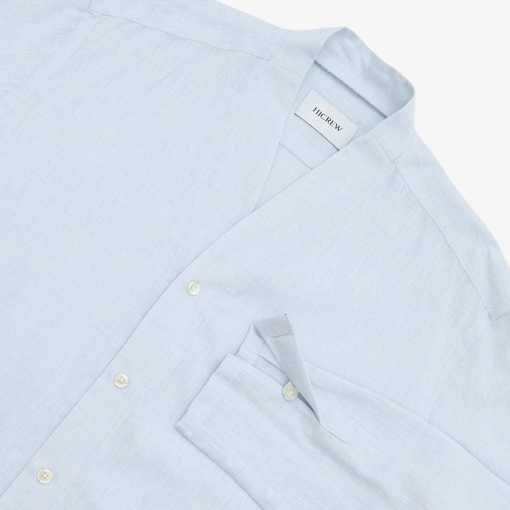 Japanese Collar Linen Shirt