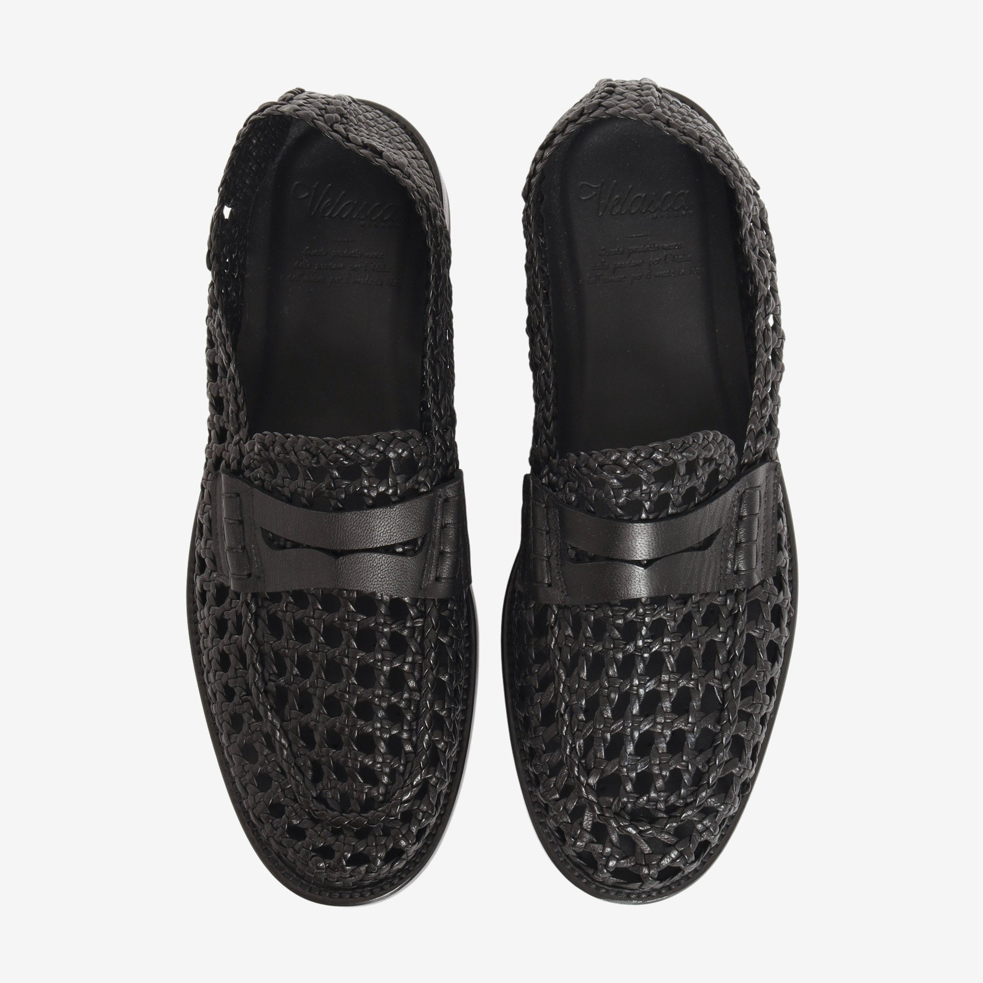 Fornasin Woven Leather Loafers