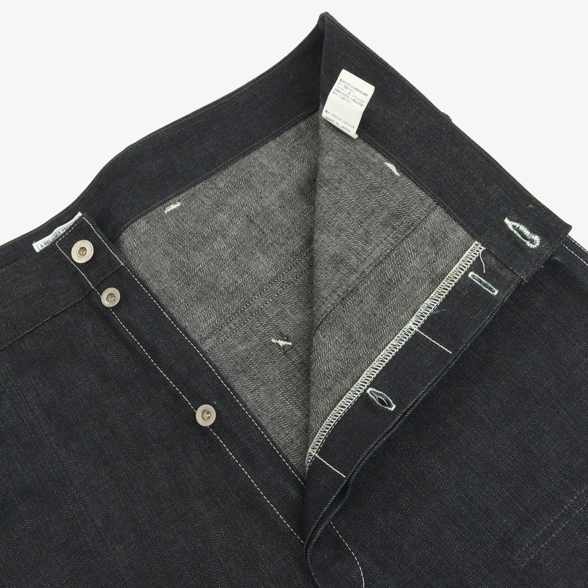 WWII Denim Work Trousers (40W X 37) Raw - Will Shrink