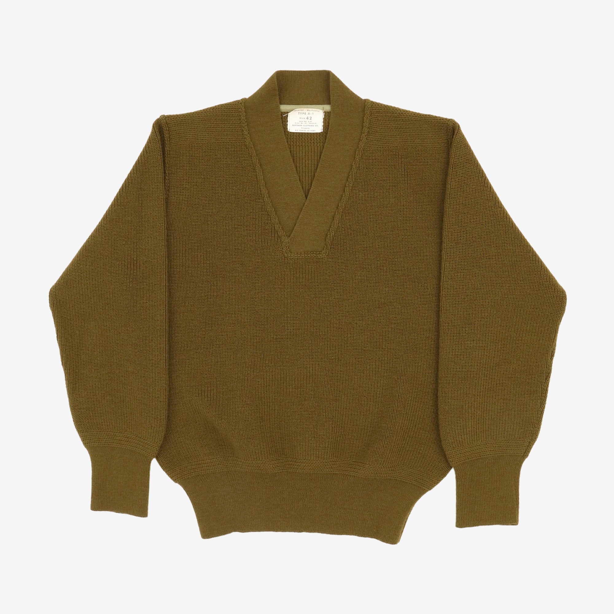 Mechanics Type A-1 Wool Sweater
