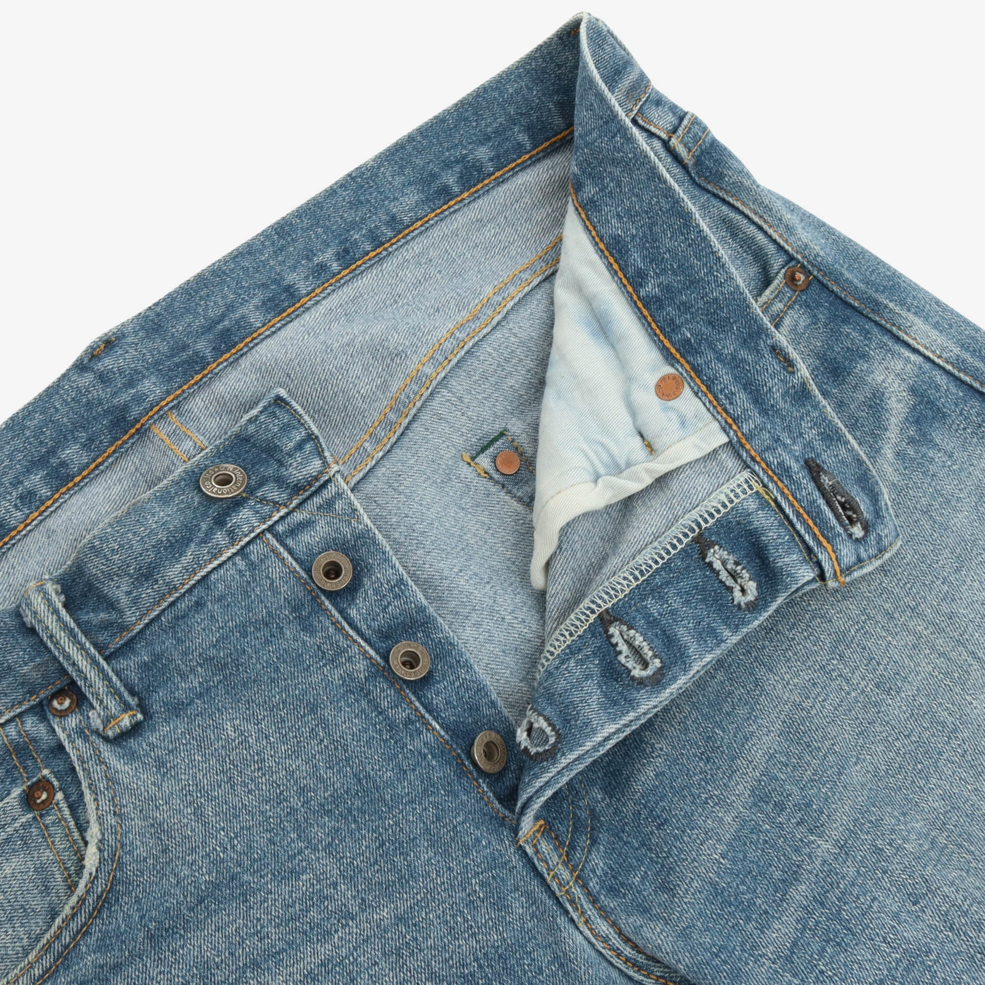 15oz Slim Tapered Stretch Denim (33W X 33L)