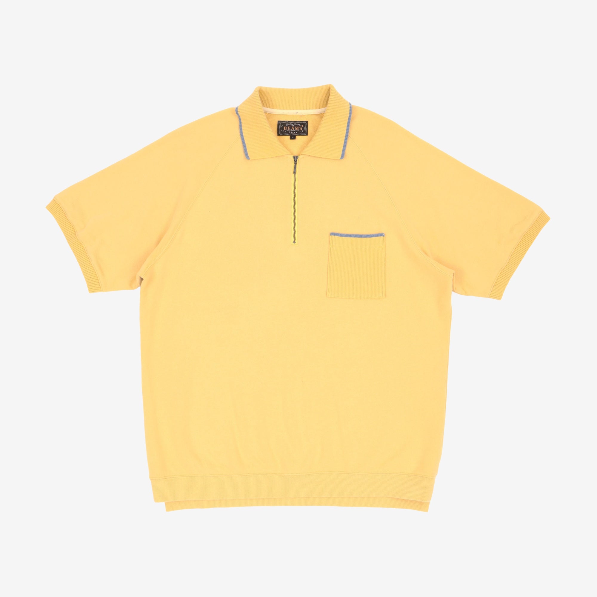 Half Zip Polo Shirt