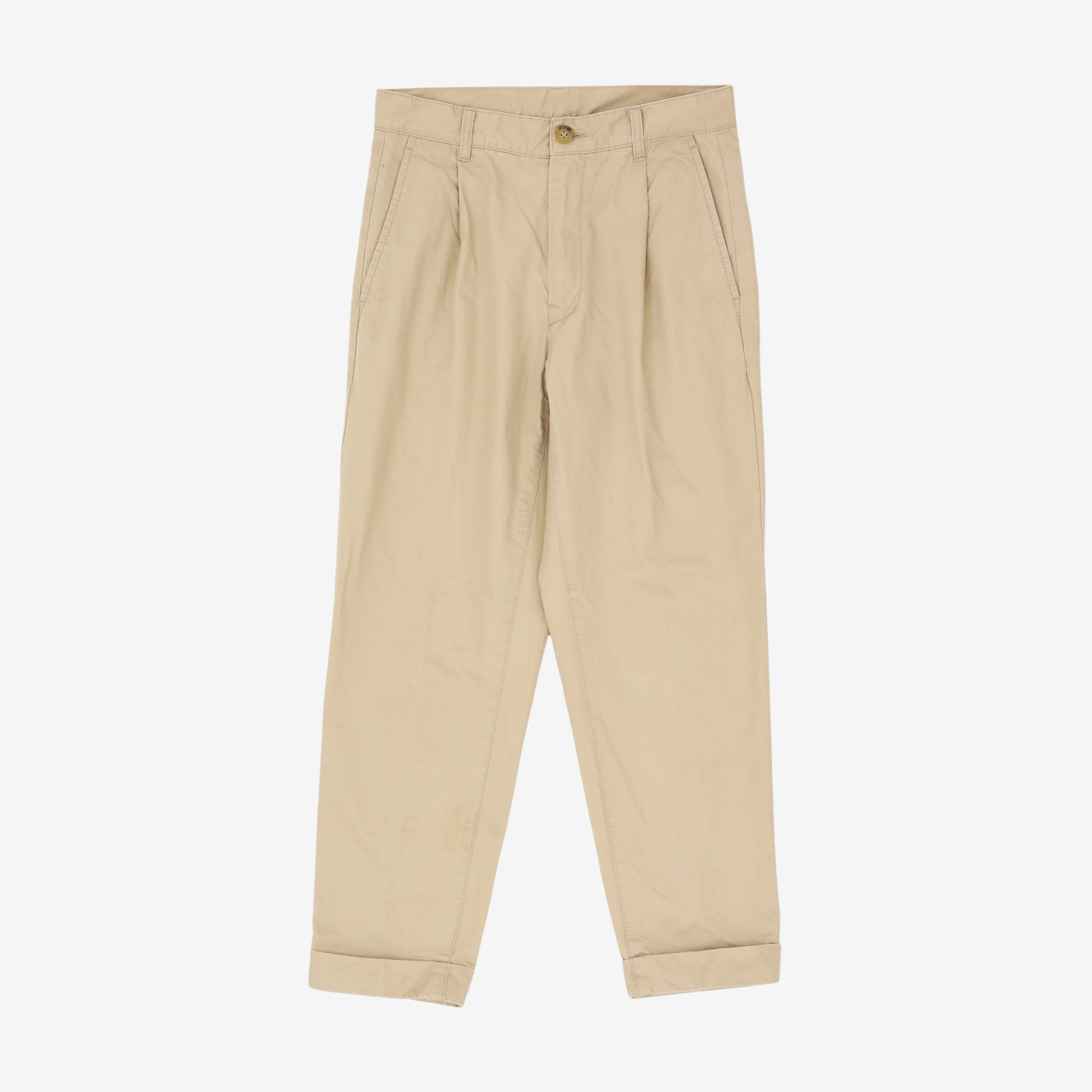 Pleated Twill Chinos (28W X 25L)