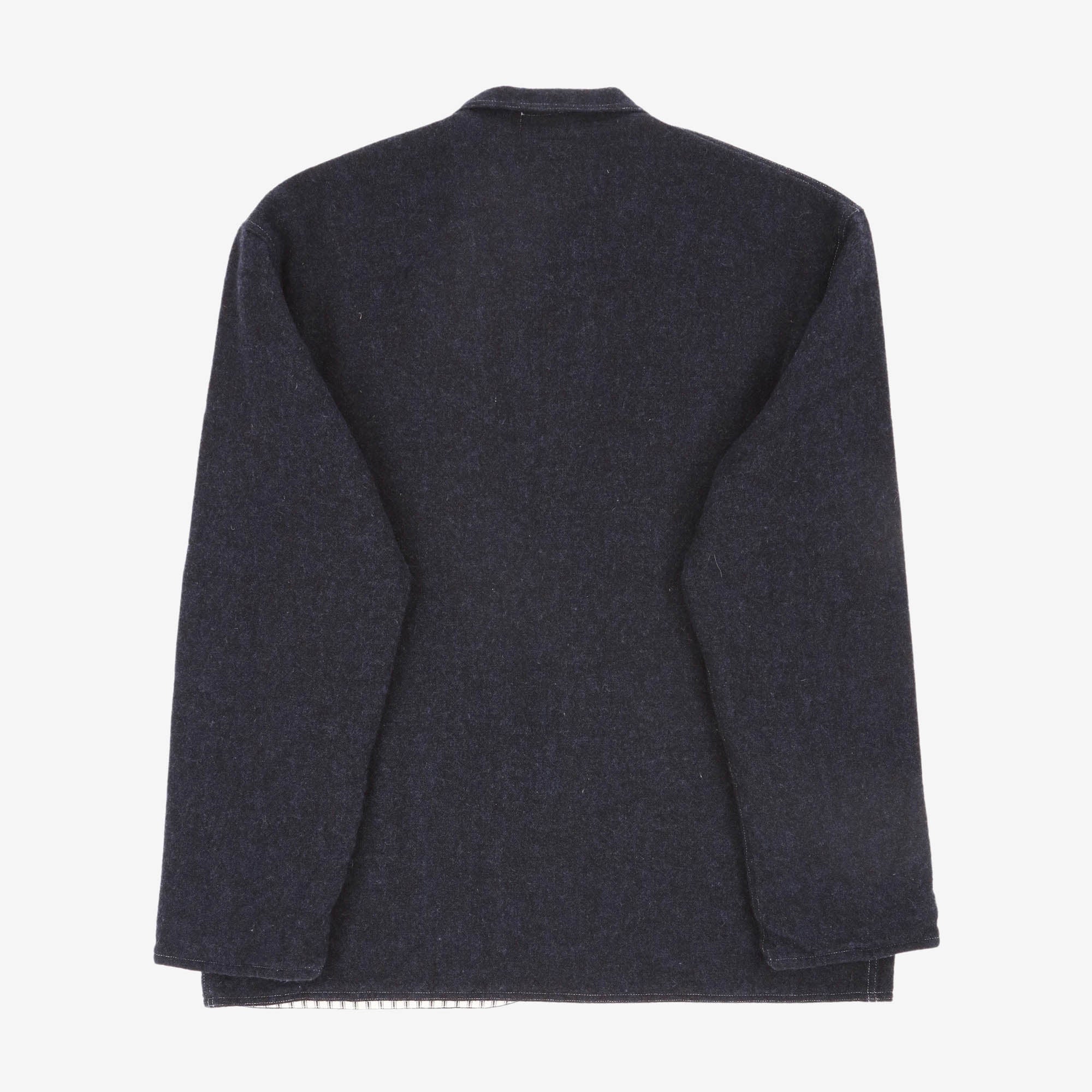 Ws922 Welsh Flannel Curve Front Jacket