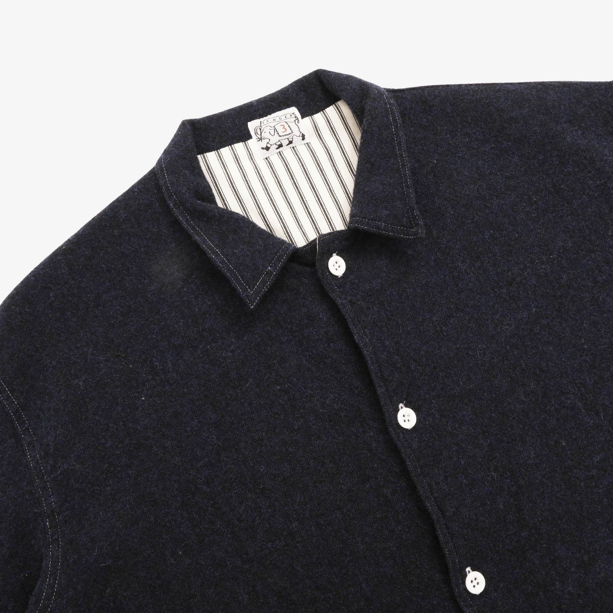 Ws922 Welsh Flannel Curve Front Jacket