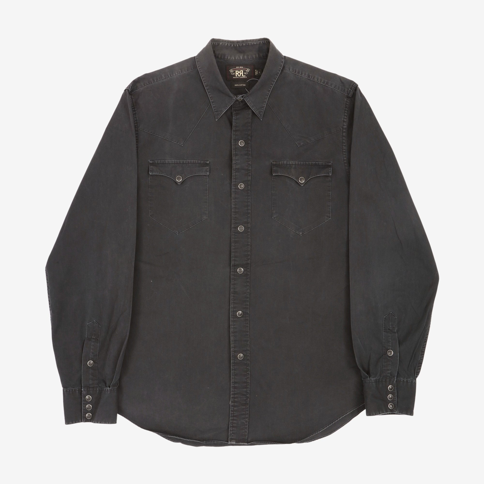 Snap Button Western Shirt