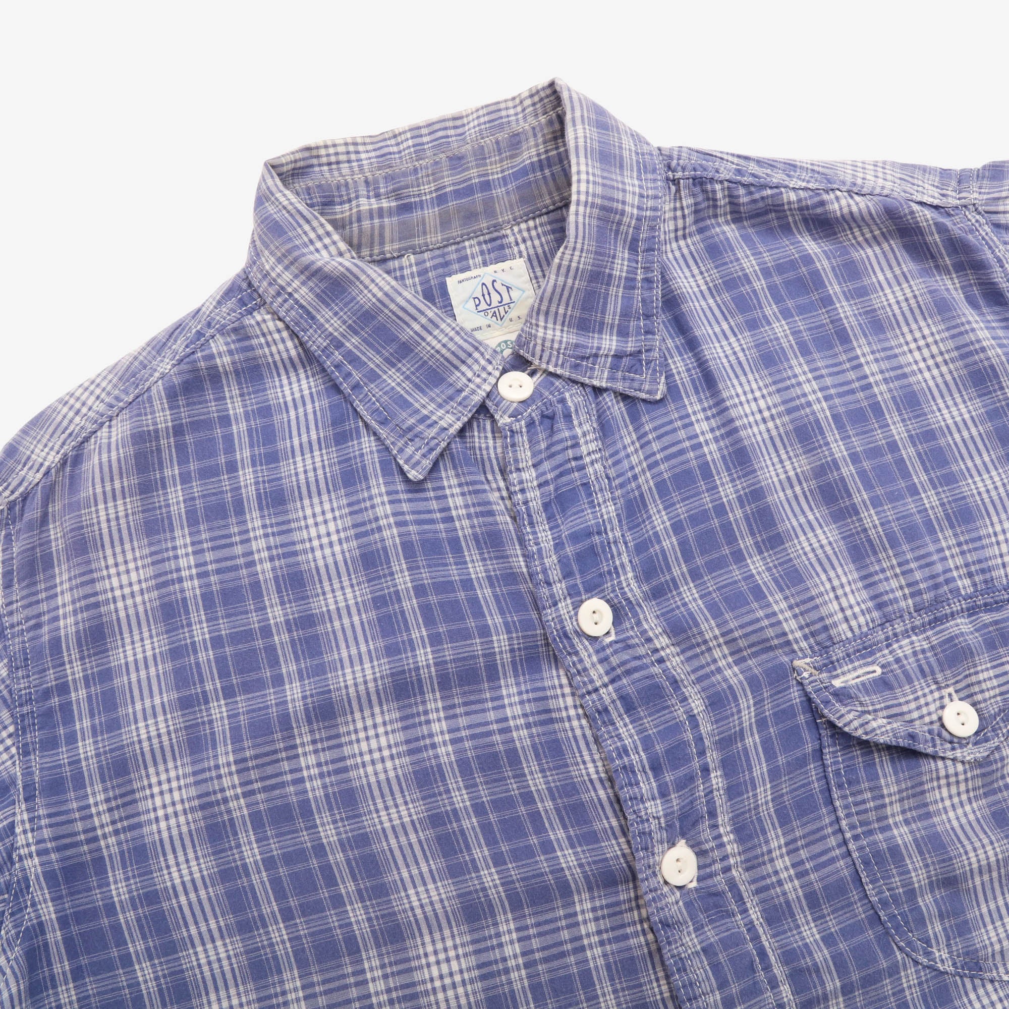 Check Plaid Work Shirt