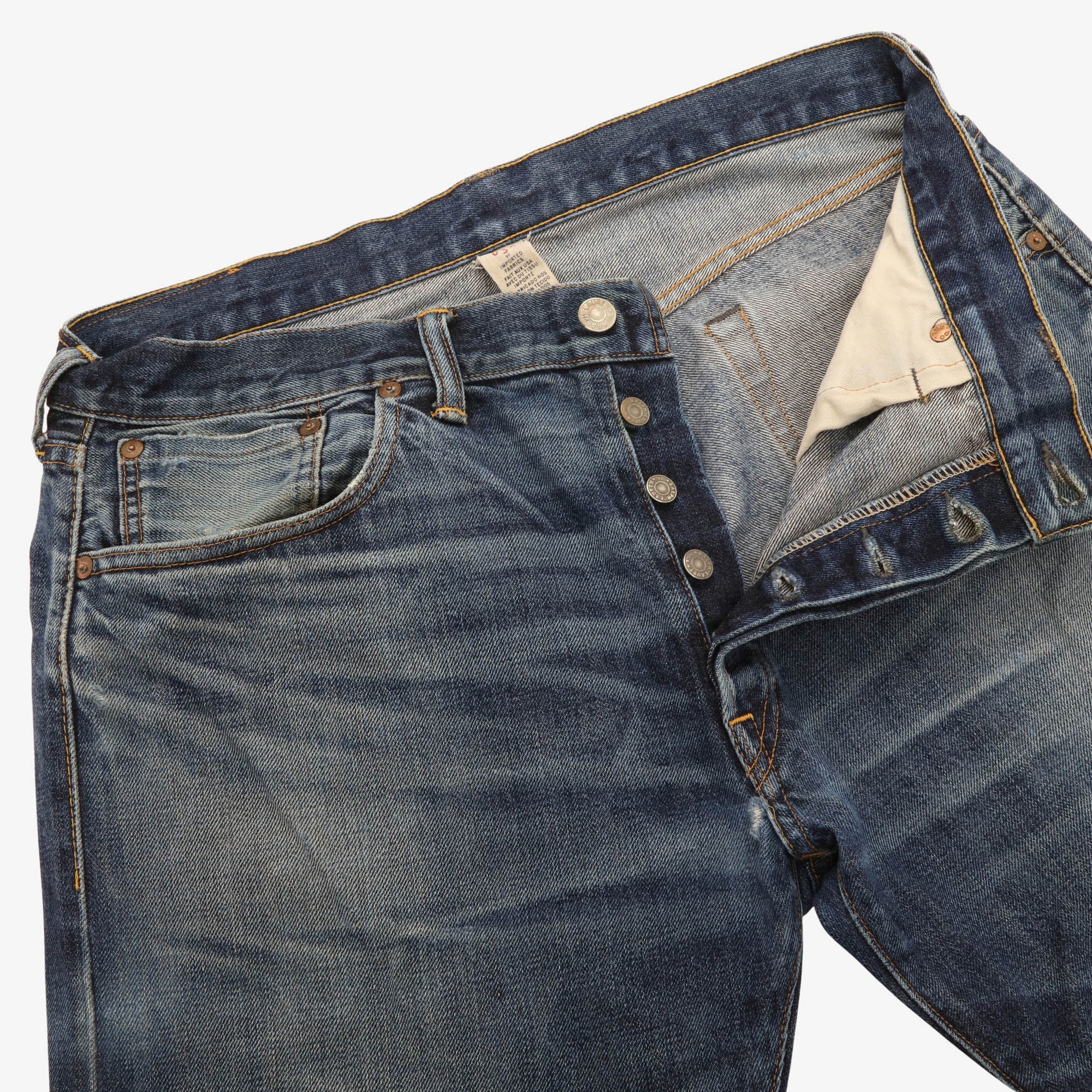 Shuttle Woven Selvedge Denim (34W X 32L)