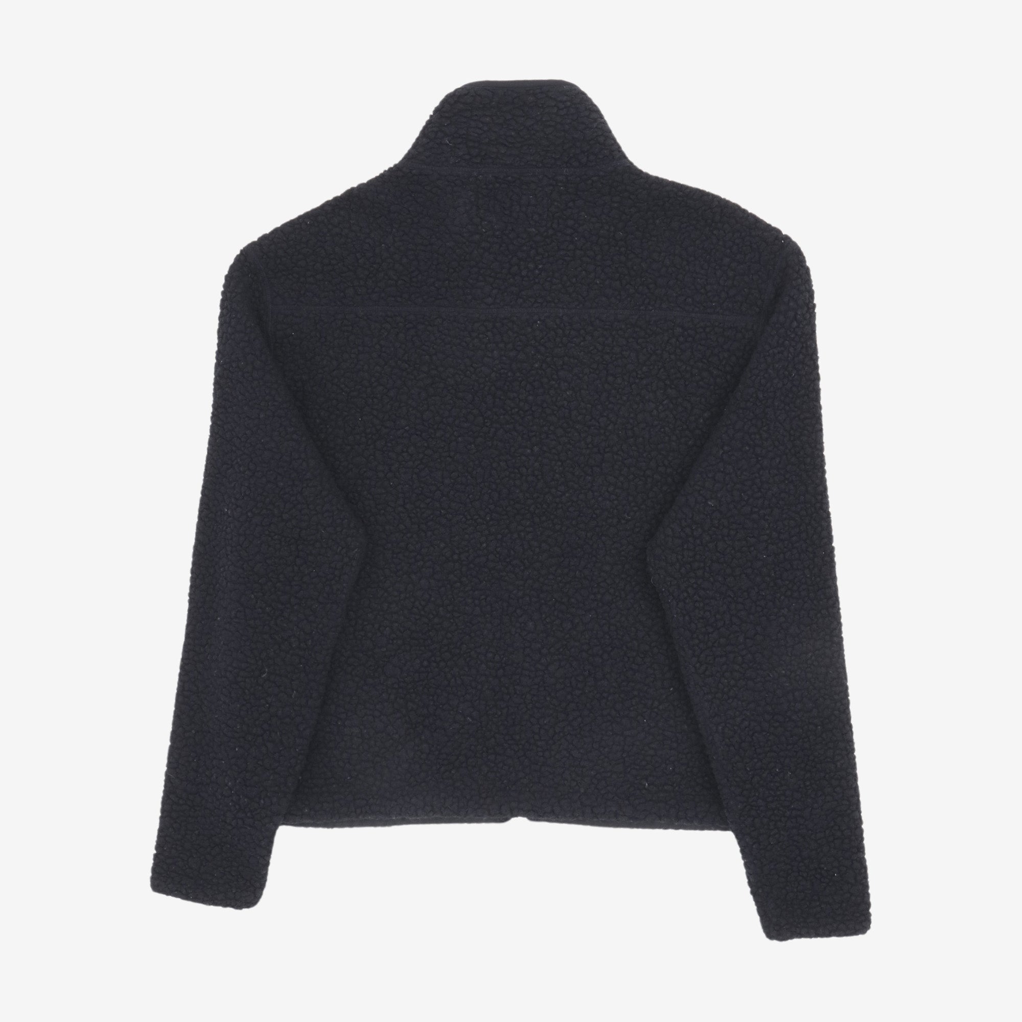 Boucle Wool Zip Fleece Jacket