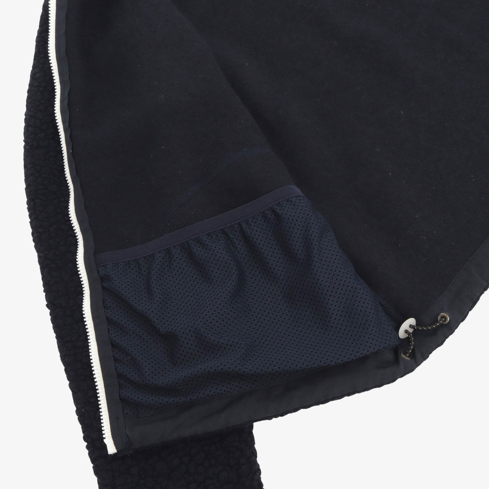 Boucle Wool Zip Fleece Jacket