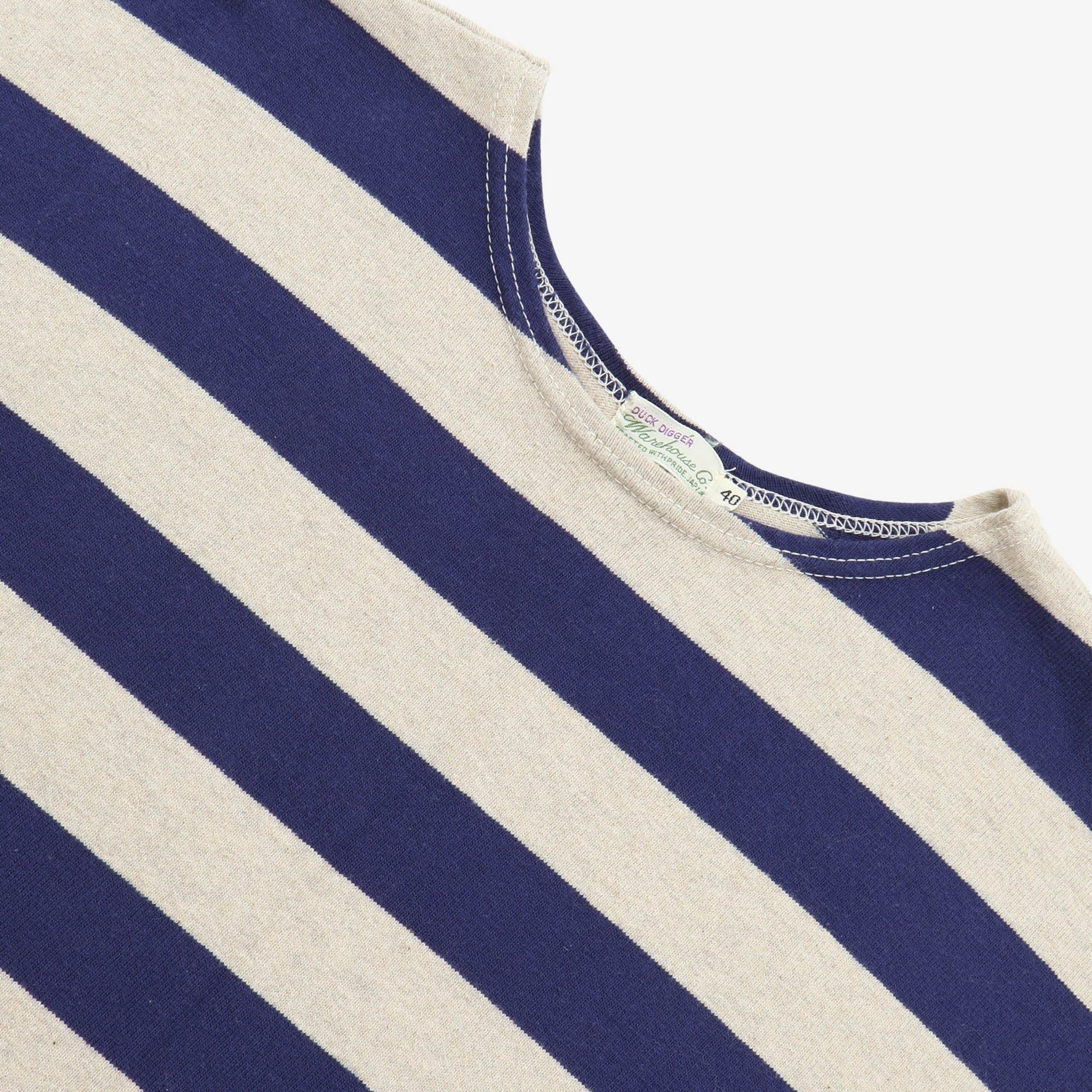 4050 Duck Digger Border Stripe Tee